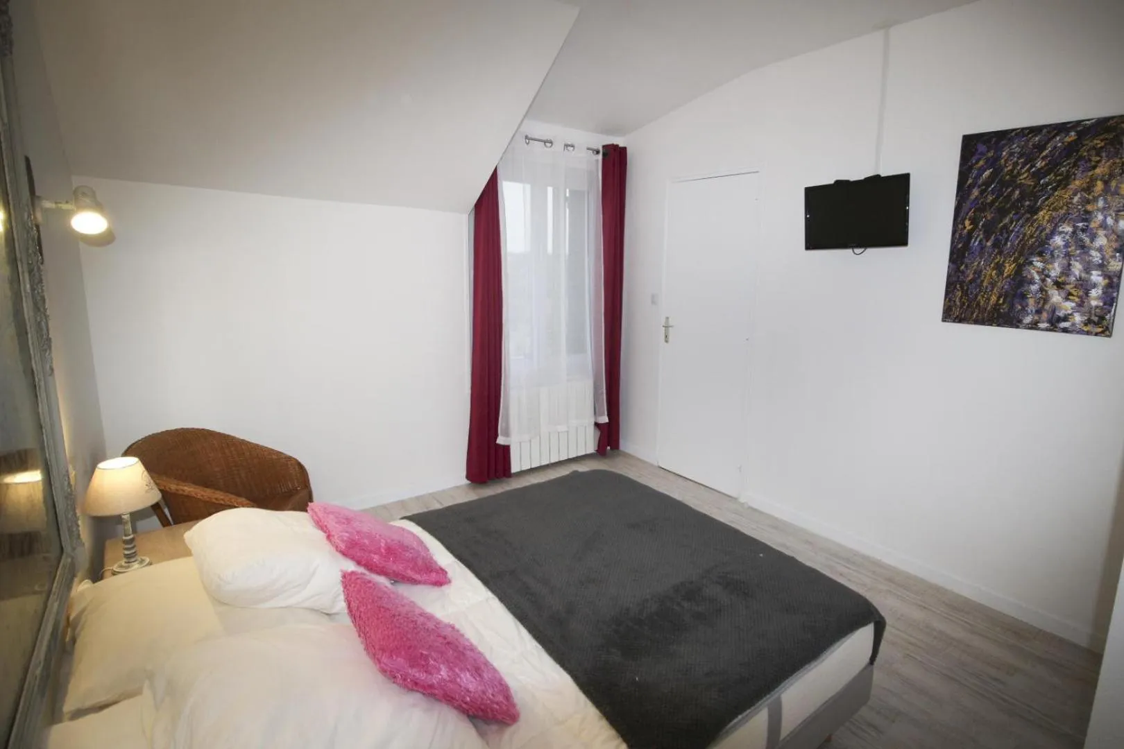 Photo of the whole room, Bed in Hôtel Au Clos Paillé La Roche Posay