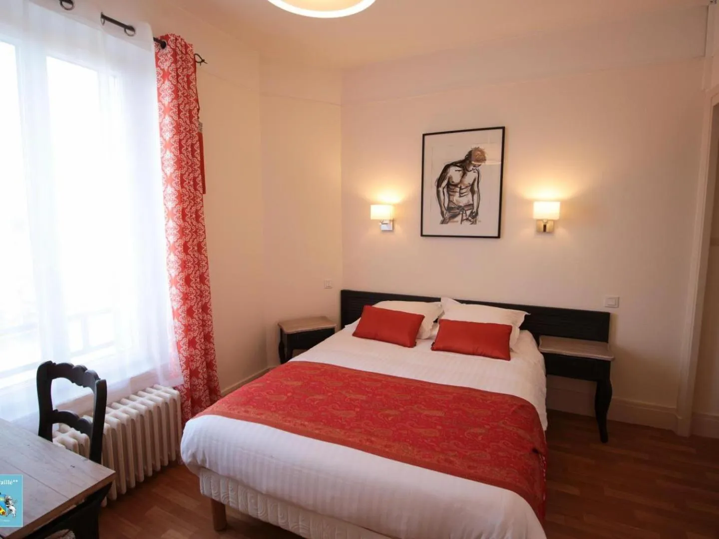 Photo of the whole room, Bed in Hôtel Au Clos Paillé La Roche Posay