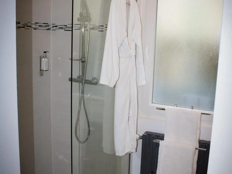 Bathroom in Hôtel Au Clos Paillé La Roche Posay