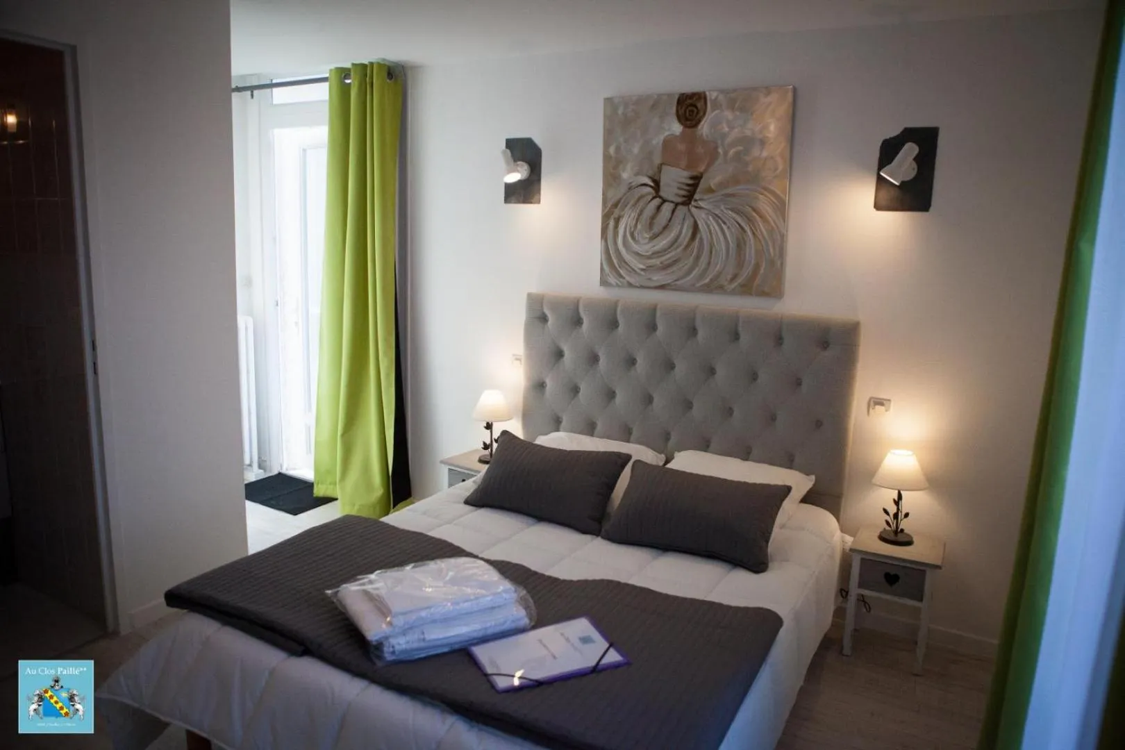 Photo of the whole room, Bed in Hôtel Au Clos Paillé La Roche Posay