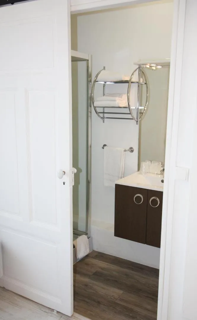 Bathroom in Hôtel Au Clos Paillé La Roche Posay