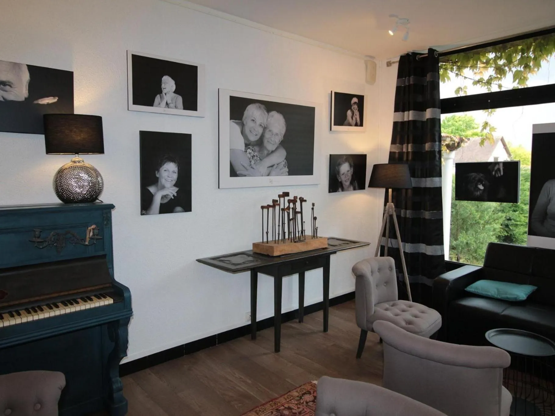 Living room in Hôtel Au Clos Paillé La Roche Posay