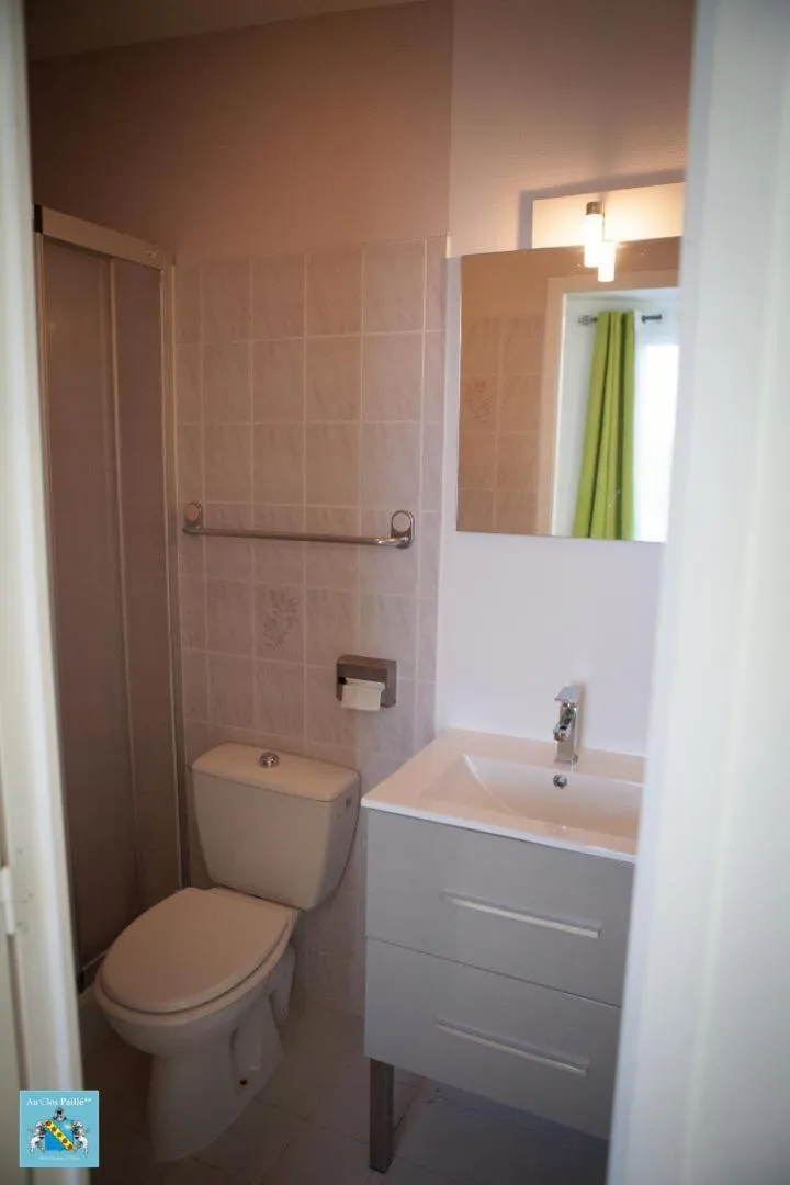 Bathroom in Hôtel Au Clos Paillé La Roche Posay