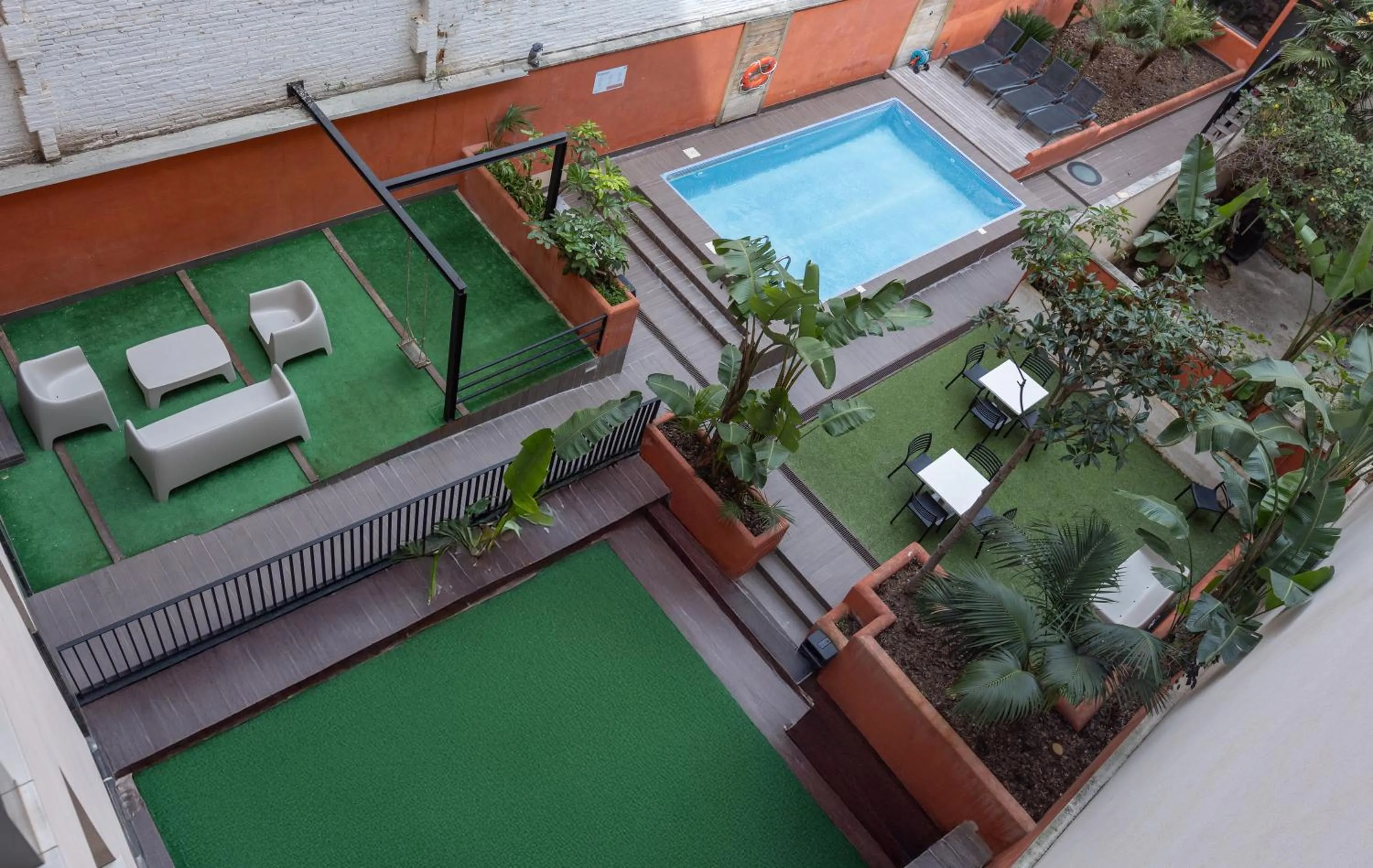 Decorative detail in Enjoybcn Patio de Gala