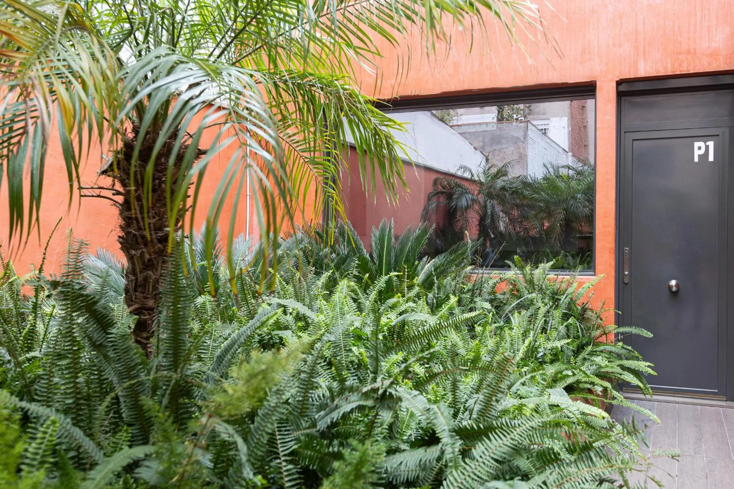 Garden view in Enjoybcn Patio de Gala