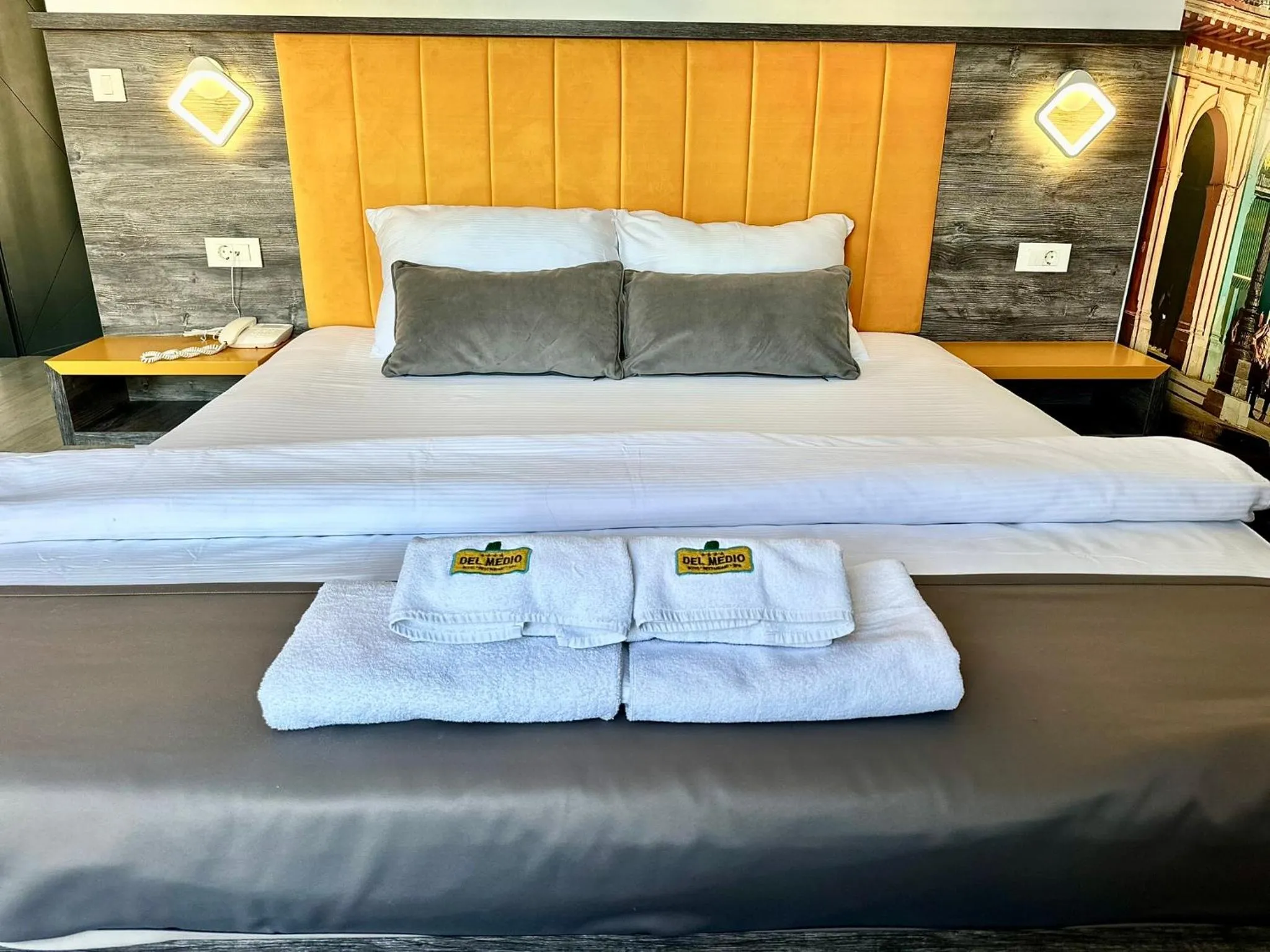 Bed in Hotel Del Medio