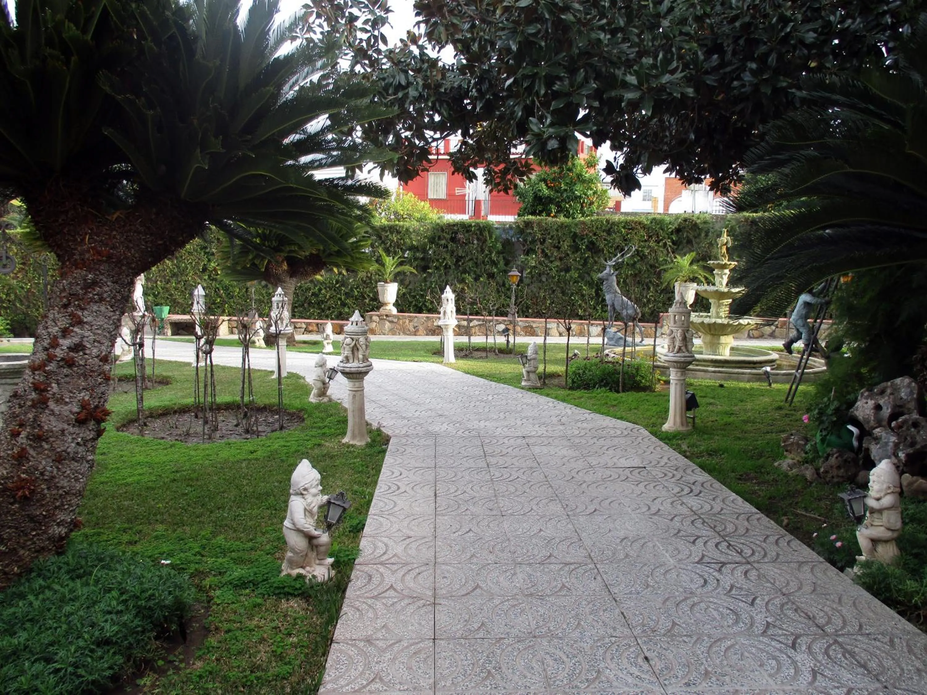 Garden in Hotel Gines