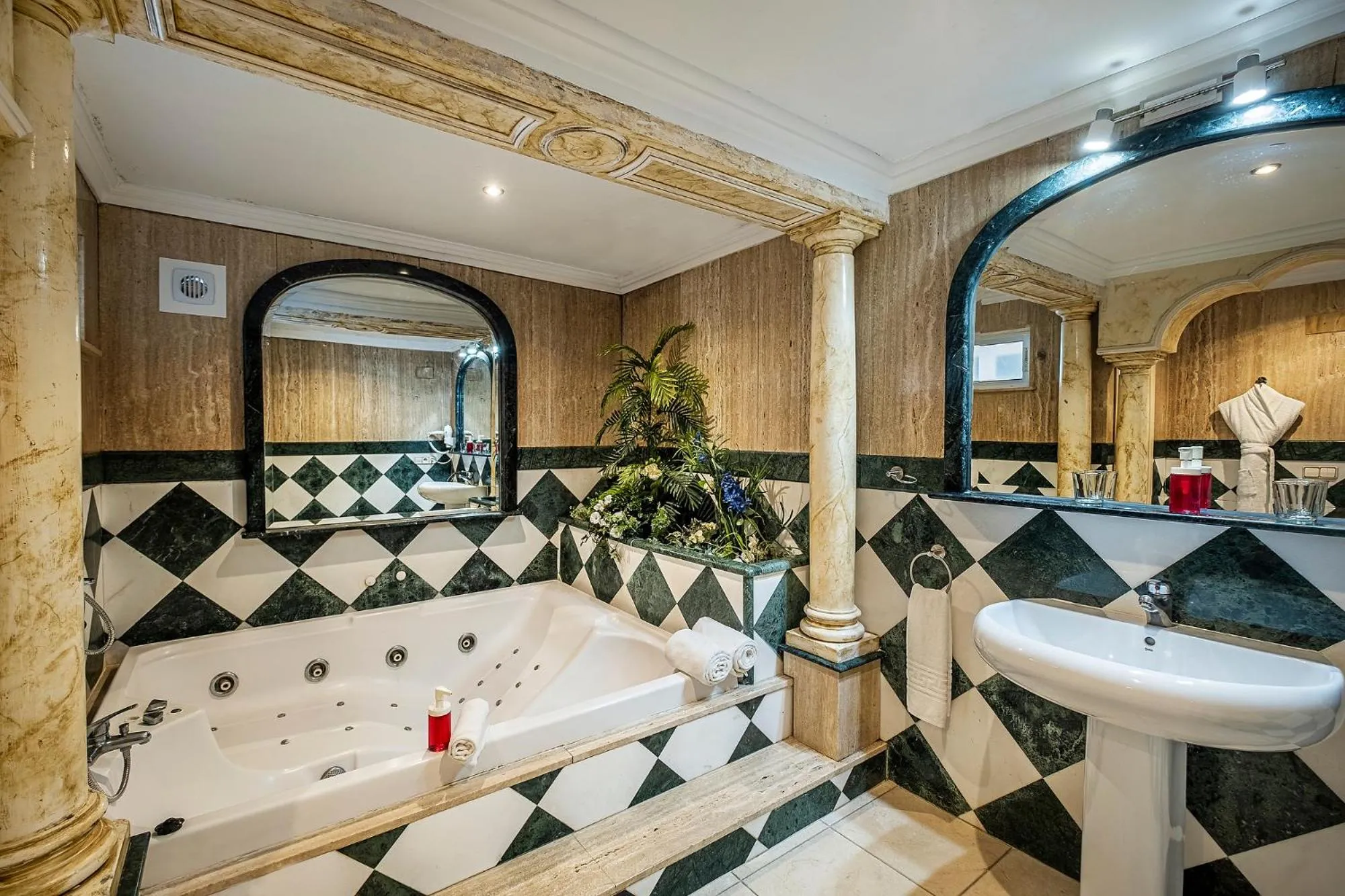 Shower in Hotel Gines