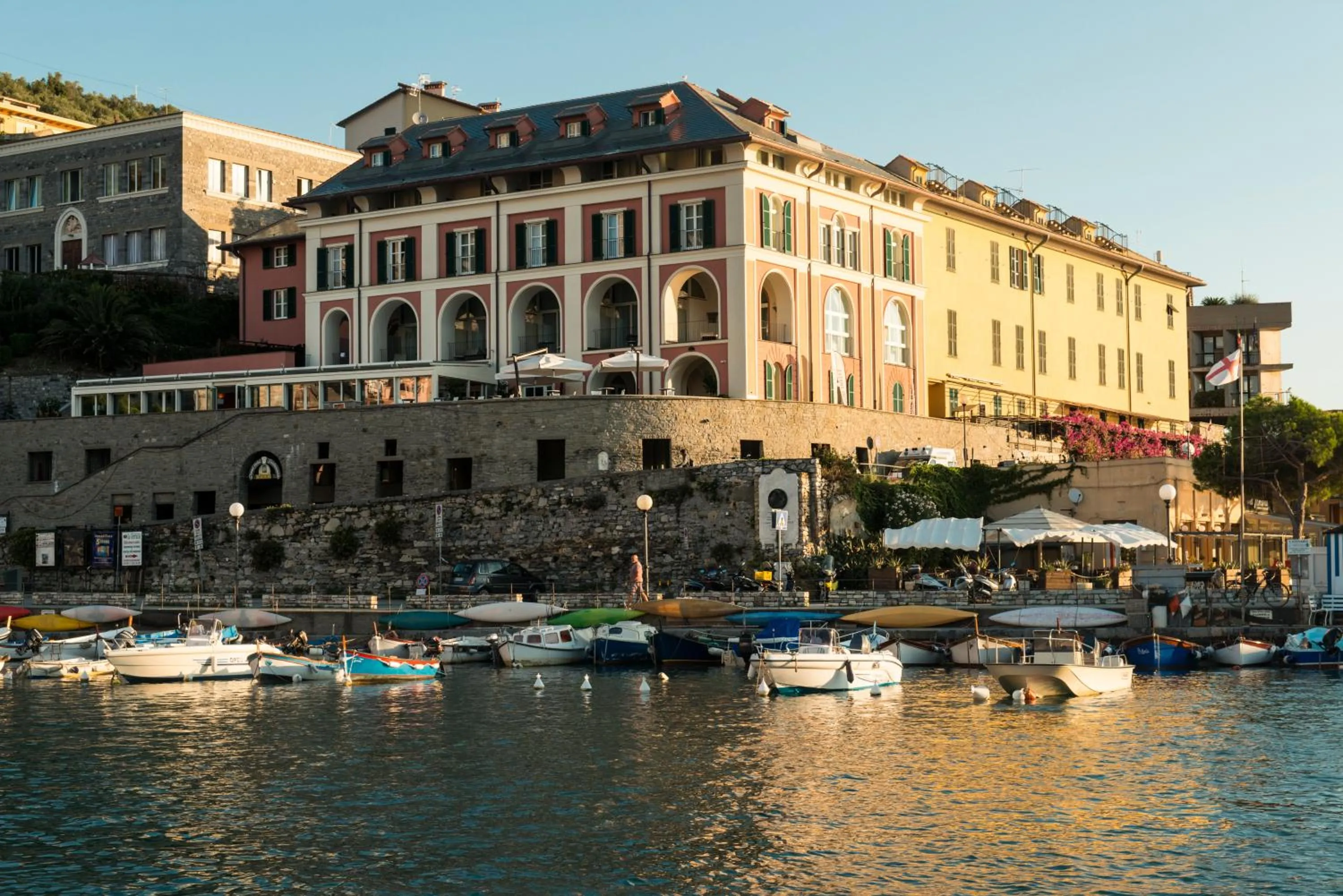 Facade/entrance in Grand Hotel Portovenere