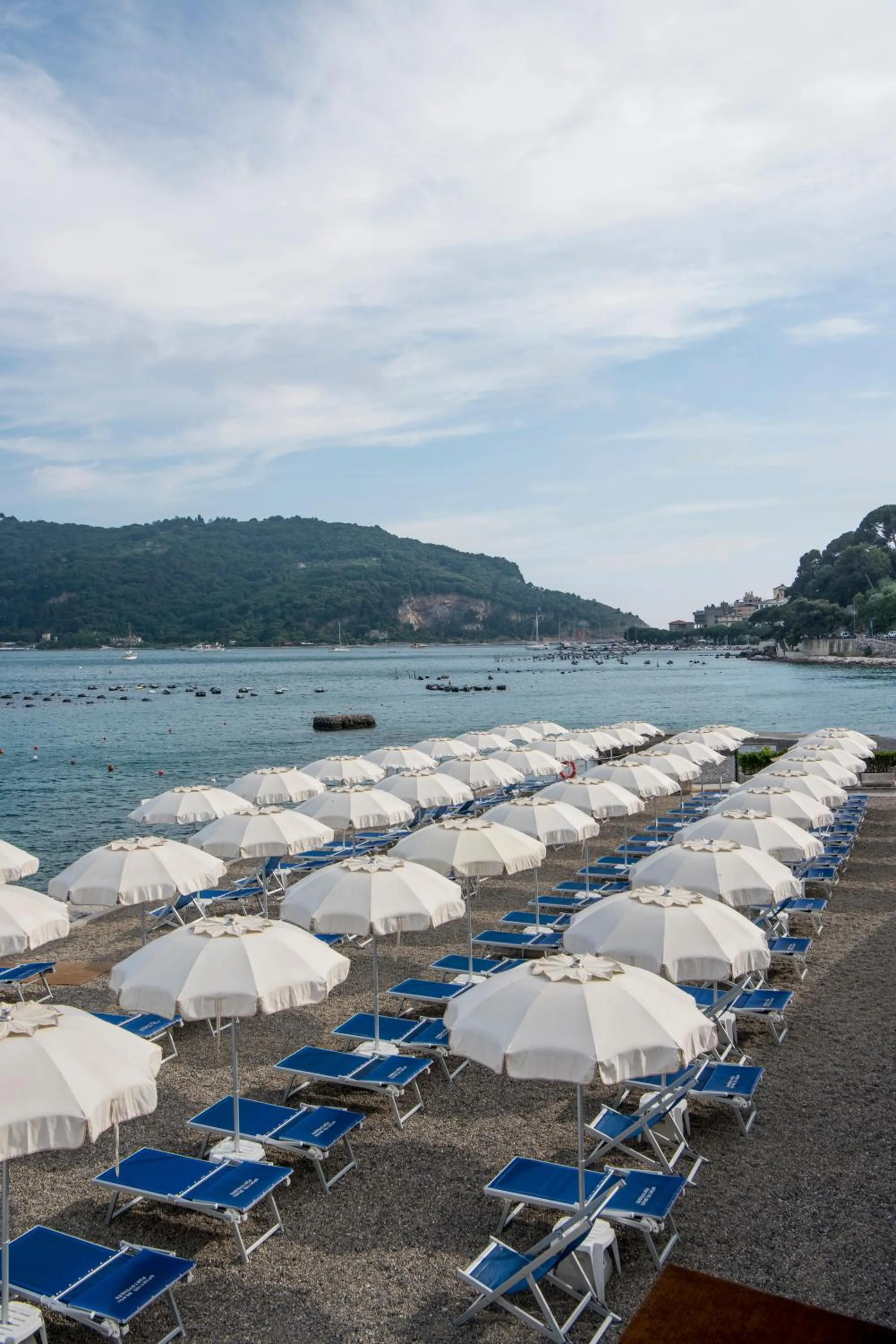 Beach in Grand Hotel Portovenere