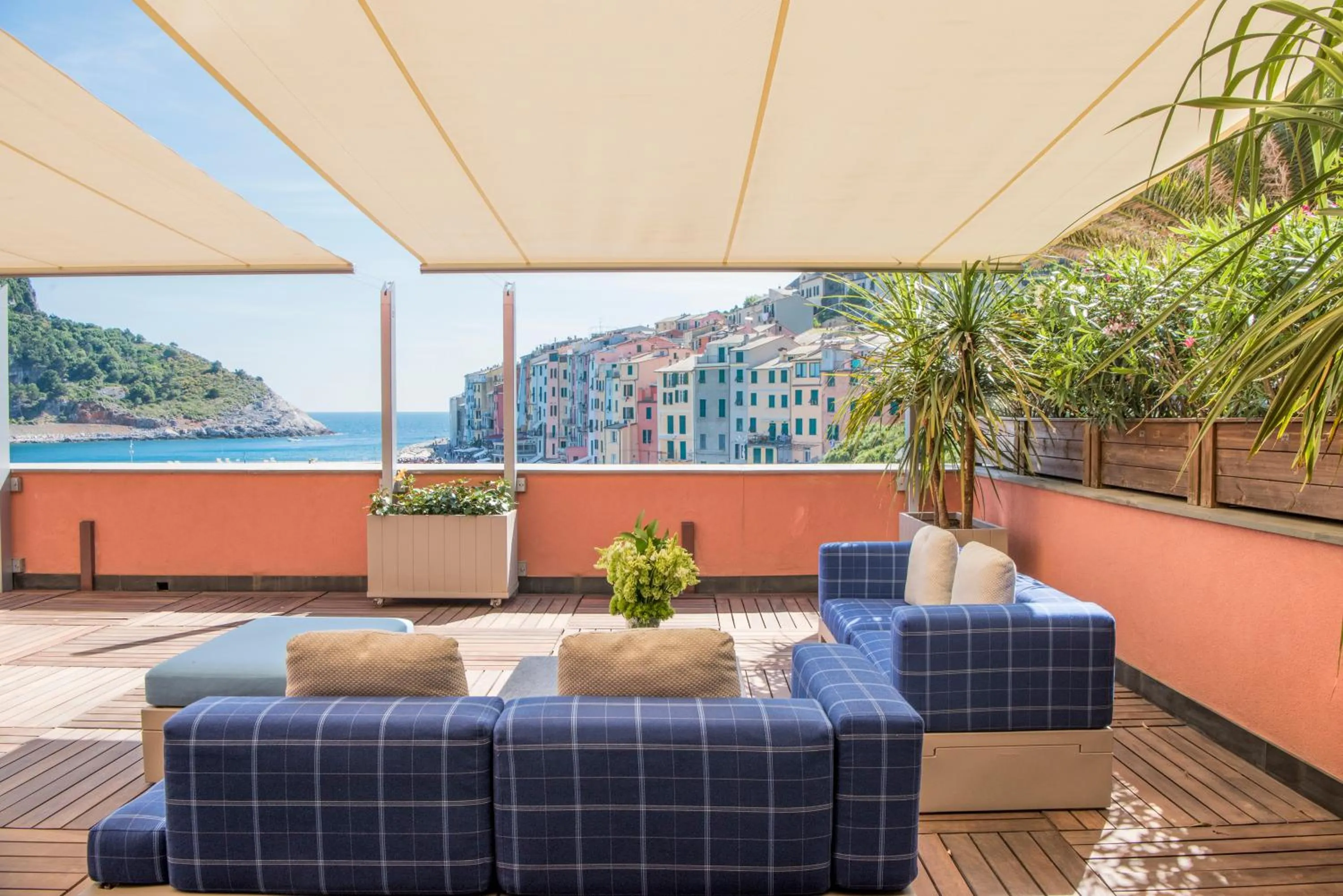 Balcony/Terrace in Grand Hotel Portovenere