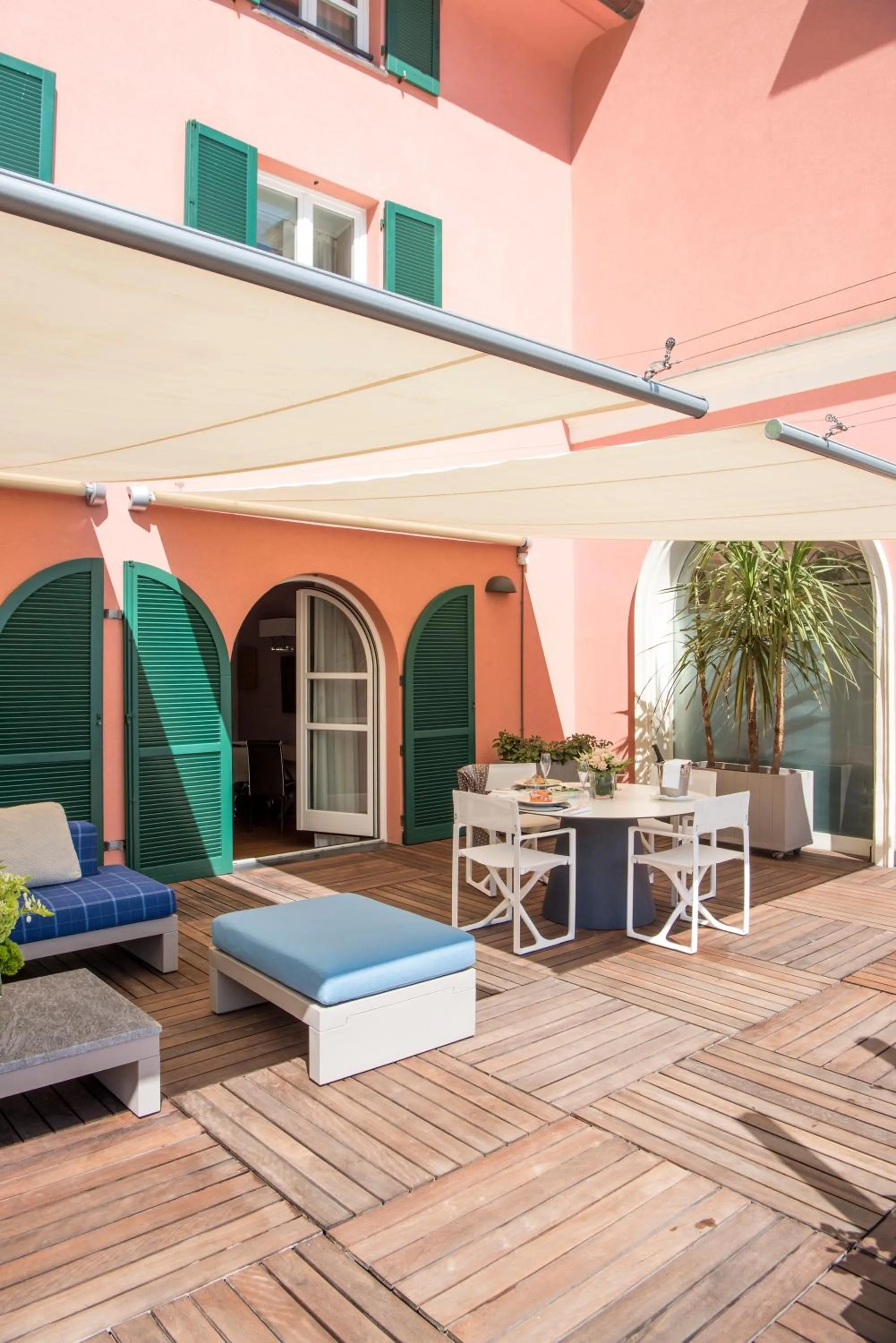 Balcony/Terrace in Grand Hotel Portovenere