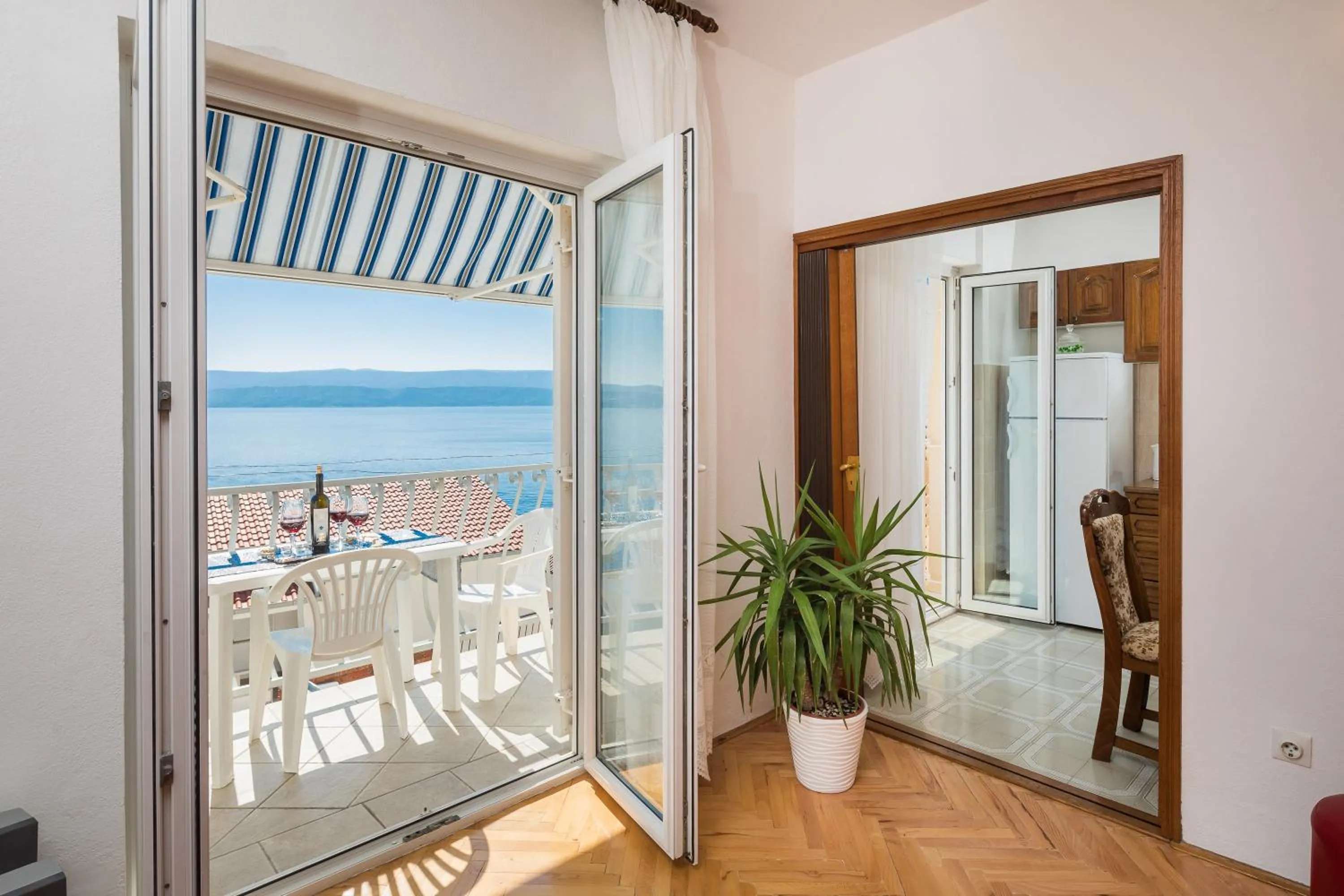 Sea view in FBA Family Beach Apartments