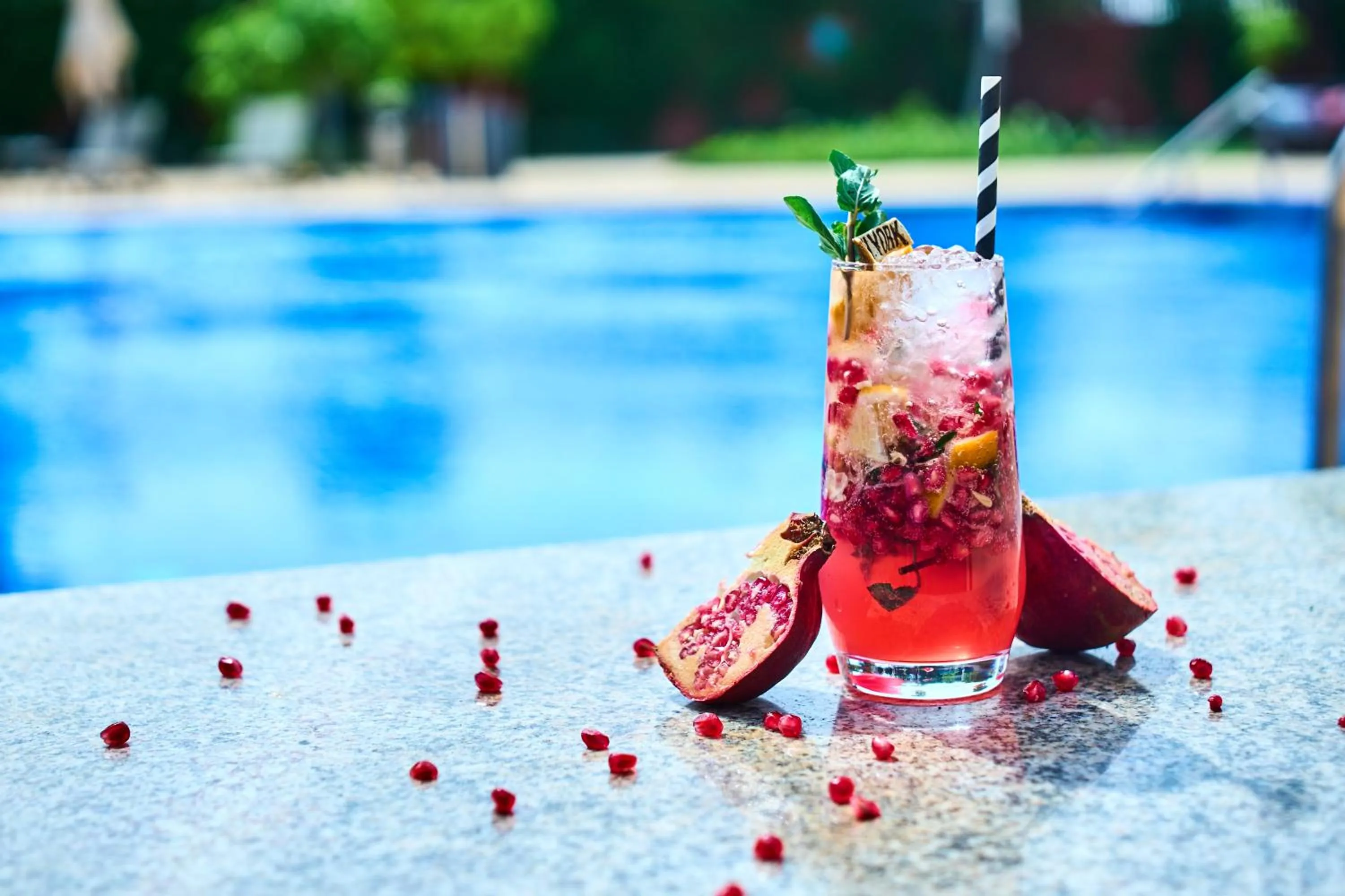 Pool view in Radisson Blu Hotel & Conference Center, Niamey