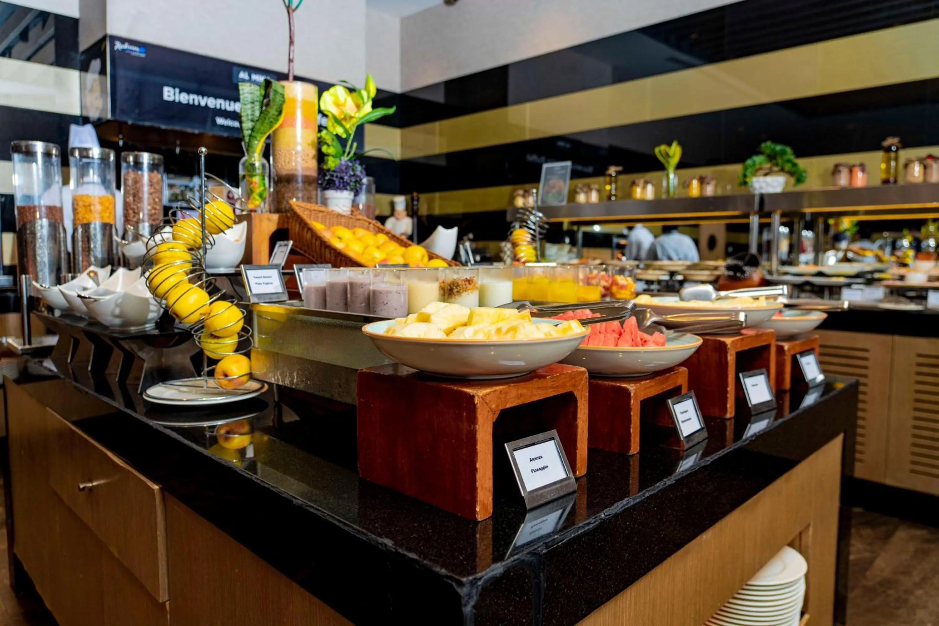 Breakfast in Radisson Blu Hotel & Conference Center, Niamey
