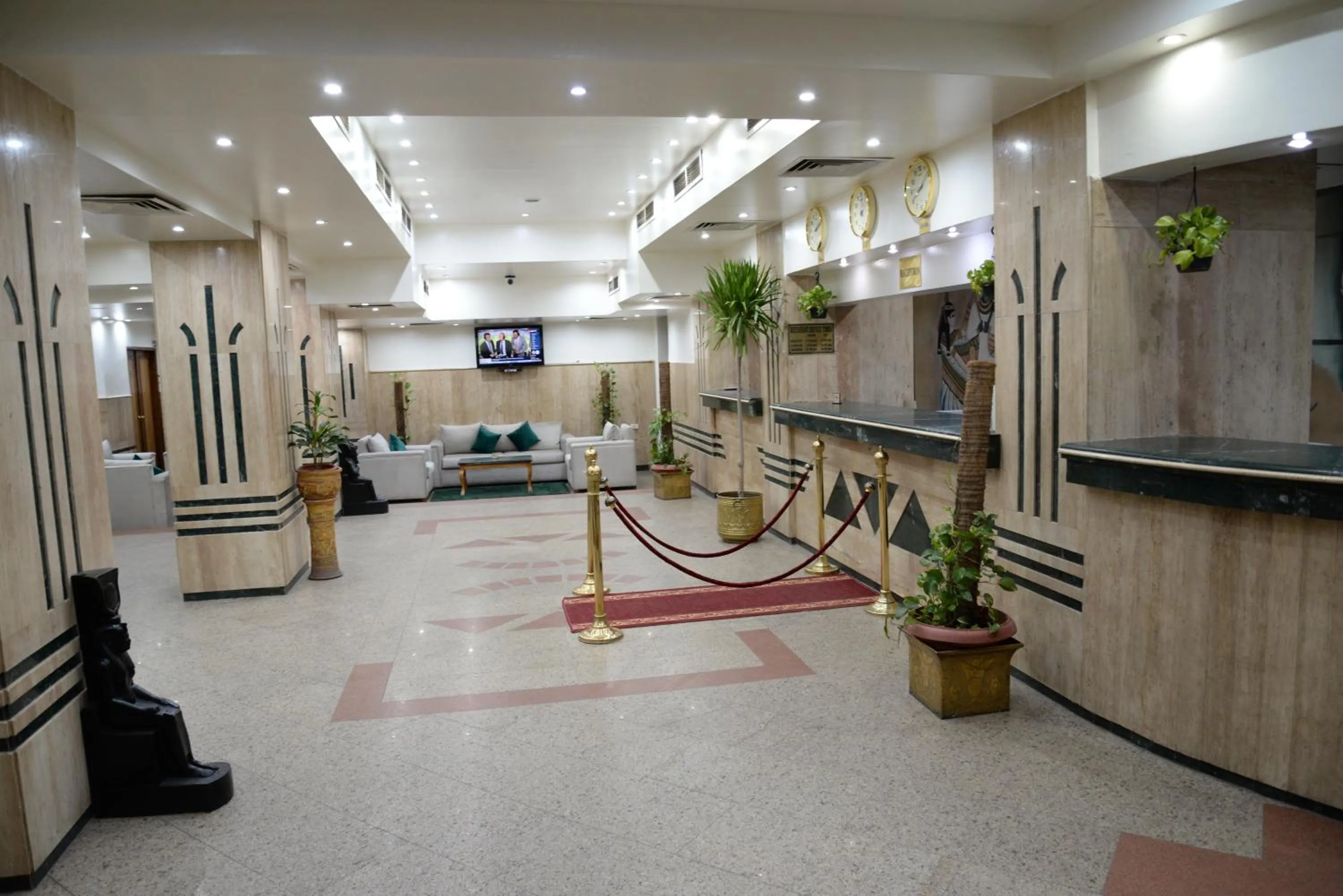 Lobby or reception in Marhaba Palace Hotel