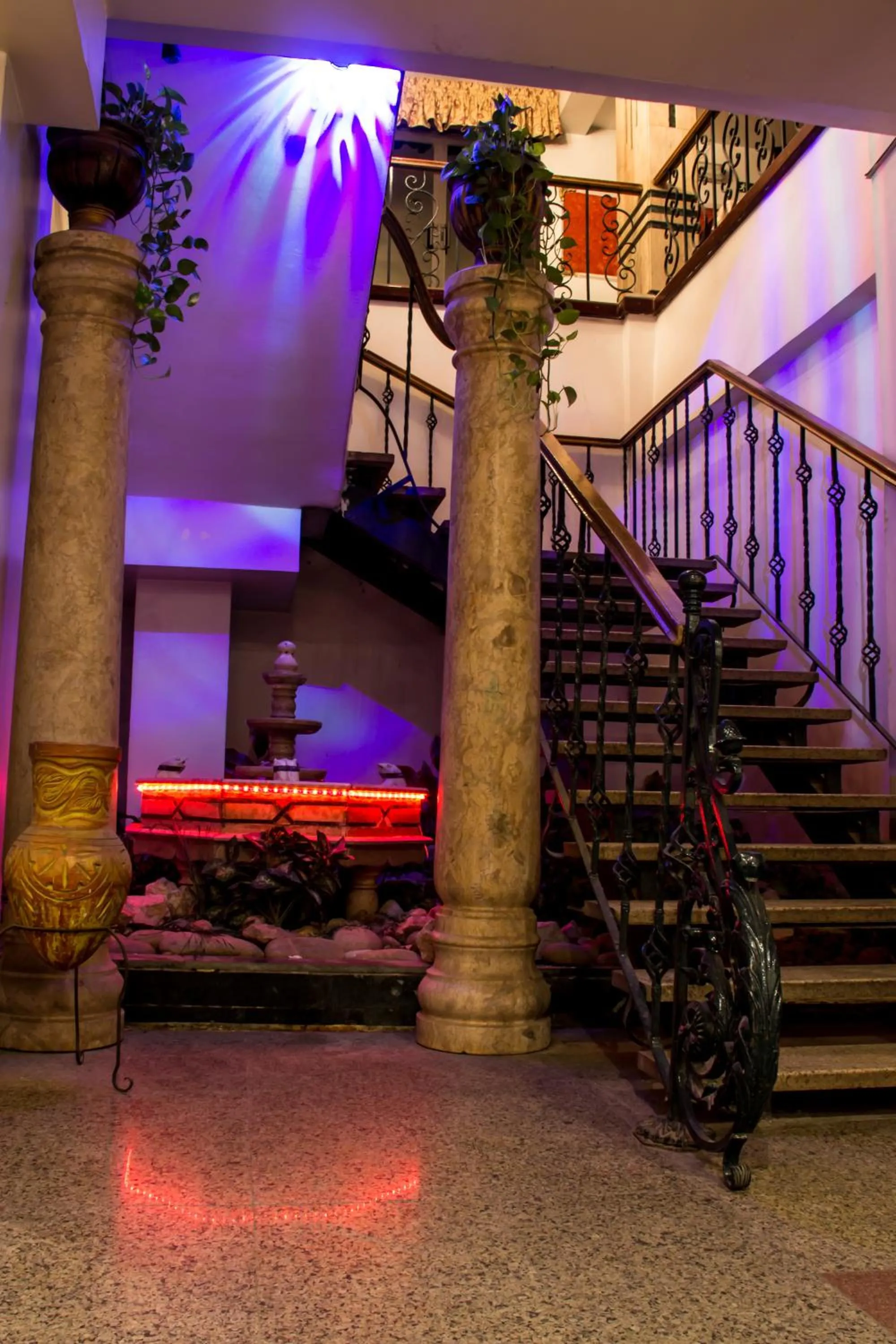 Decorative detail in Marhaba Palace Hotel