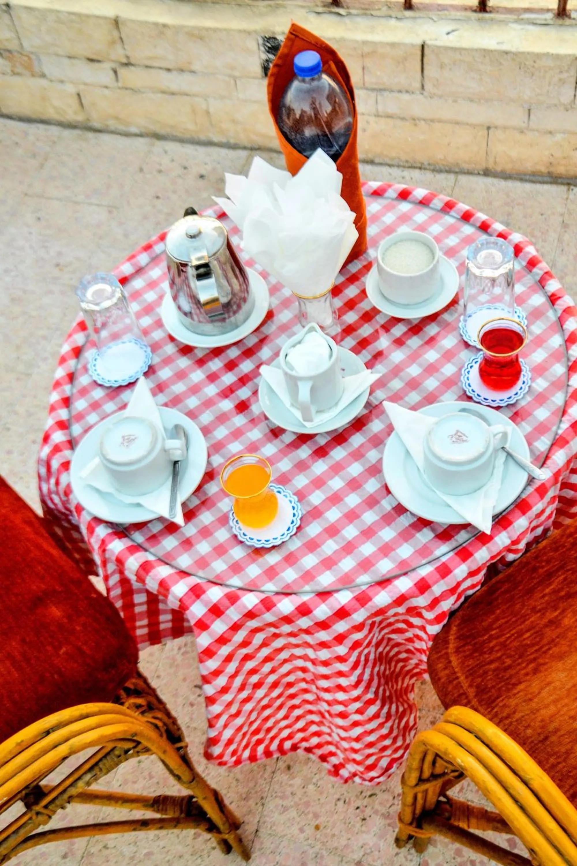 Food and drinks in Marhaba Palace Hotel