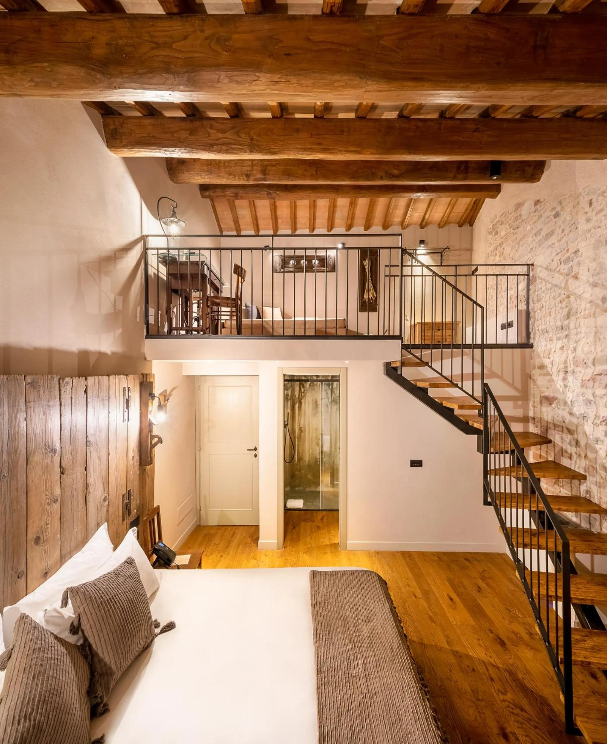 Living room, Bed in Borgo Antichi Orti Assisi