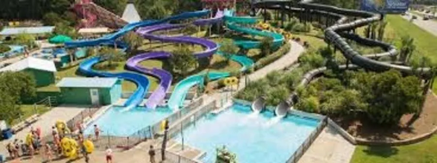 Aqua park in Ocean Annie's Resorts
