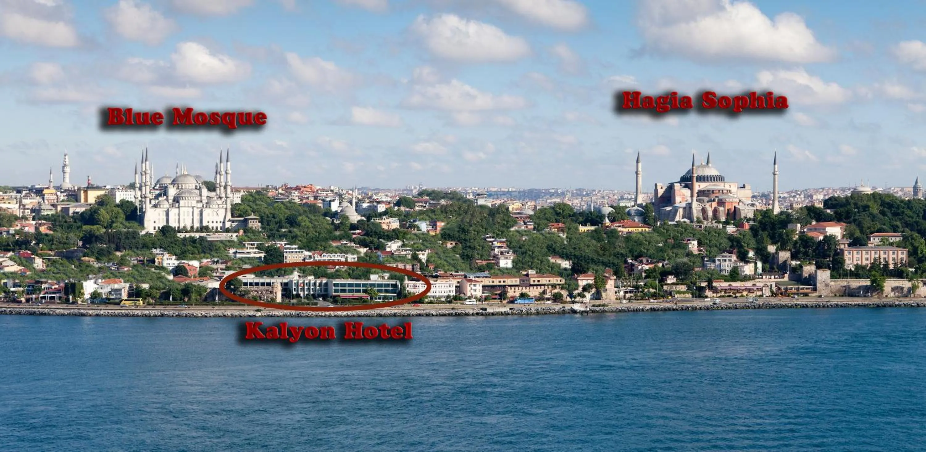 Landmark view in Kalyon Hotel Istanbul