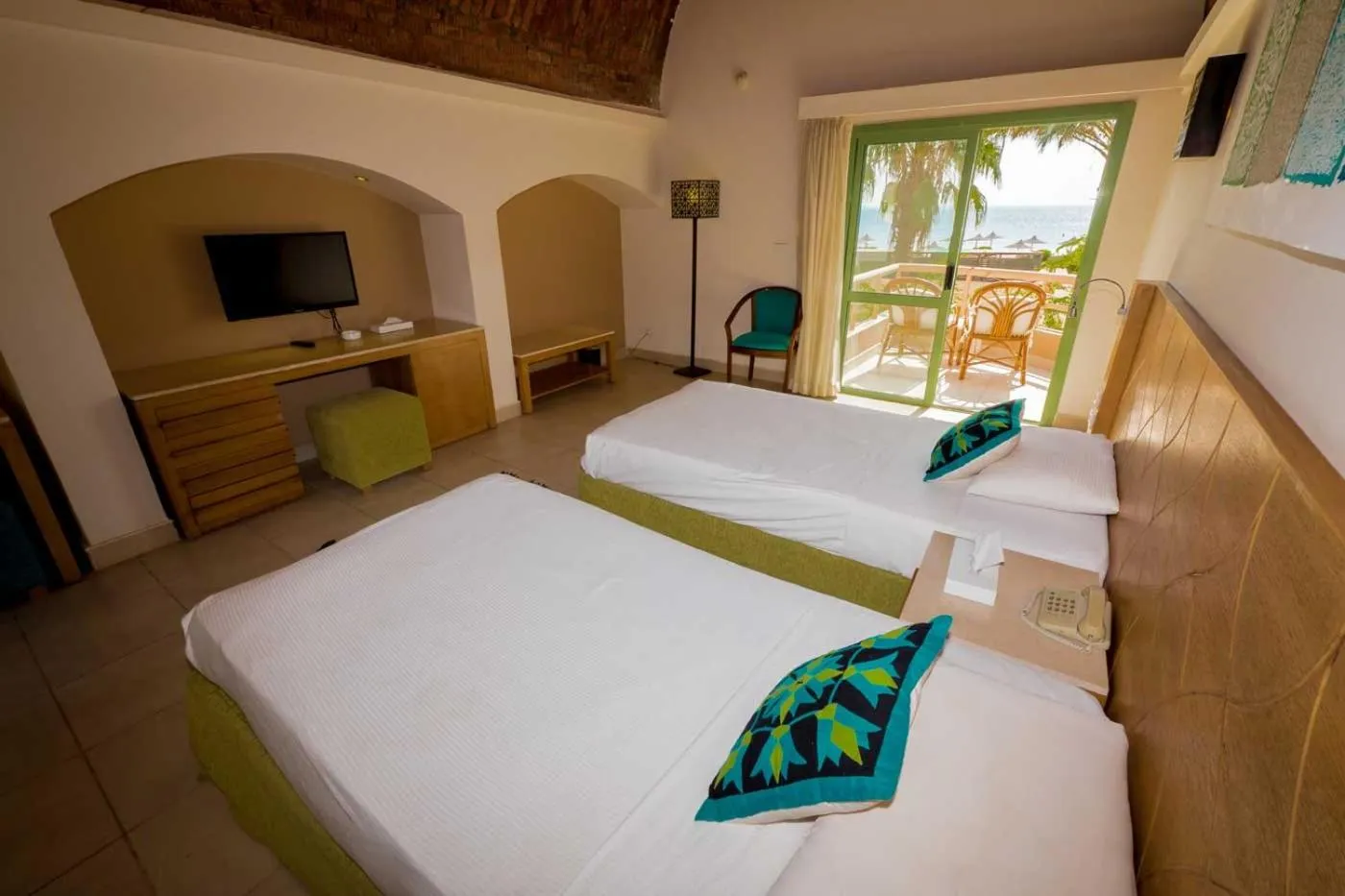 Photo of the whole room, Bed in Shams Alam Beach Resort