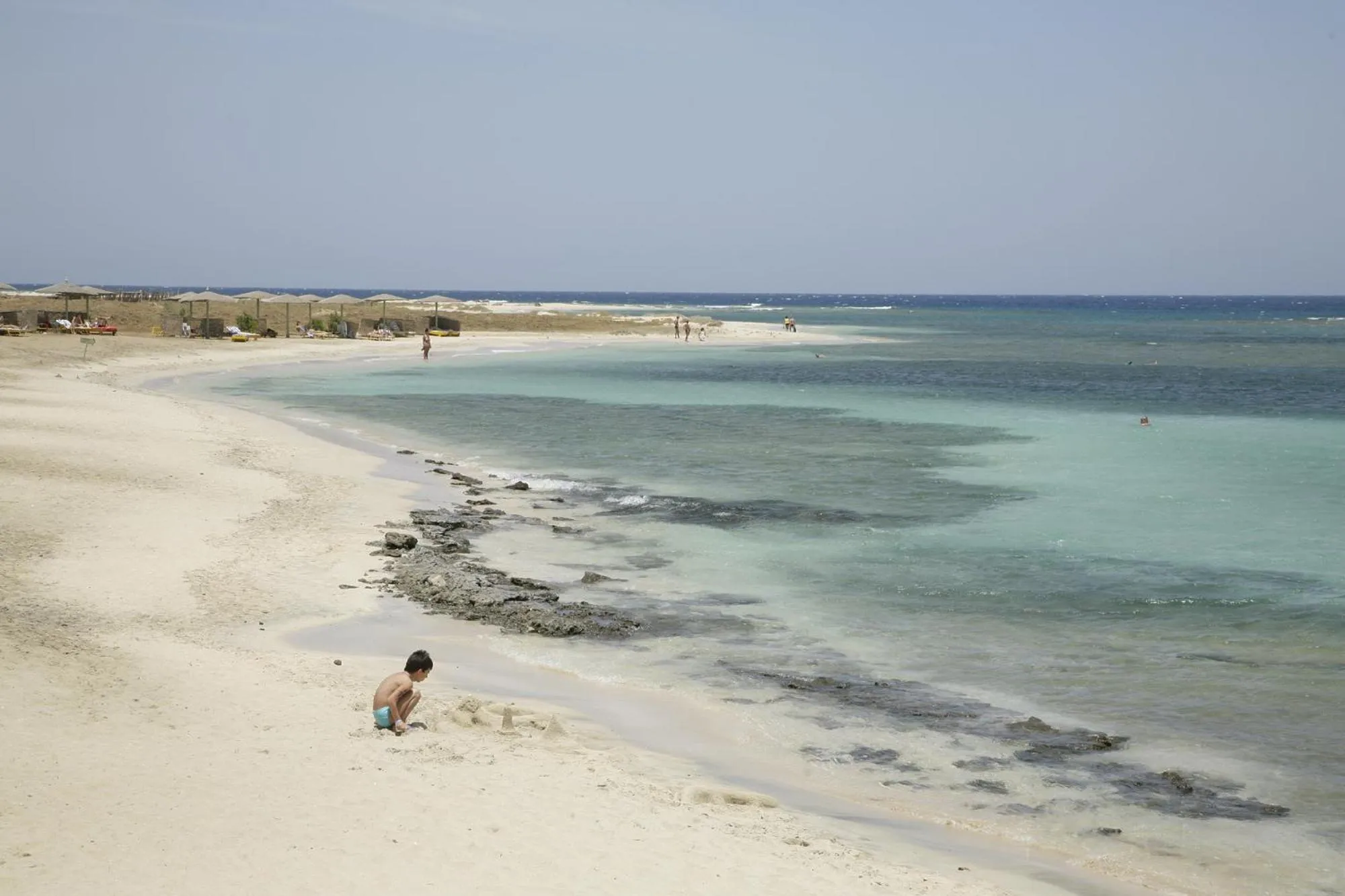 Beach in Shams Alam Beach Resort