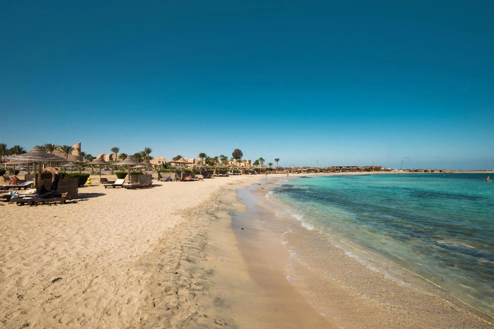 Natural landscape in Shams Alam Beach Resort