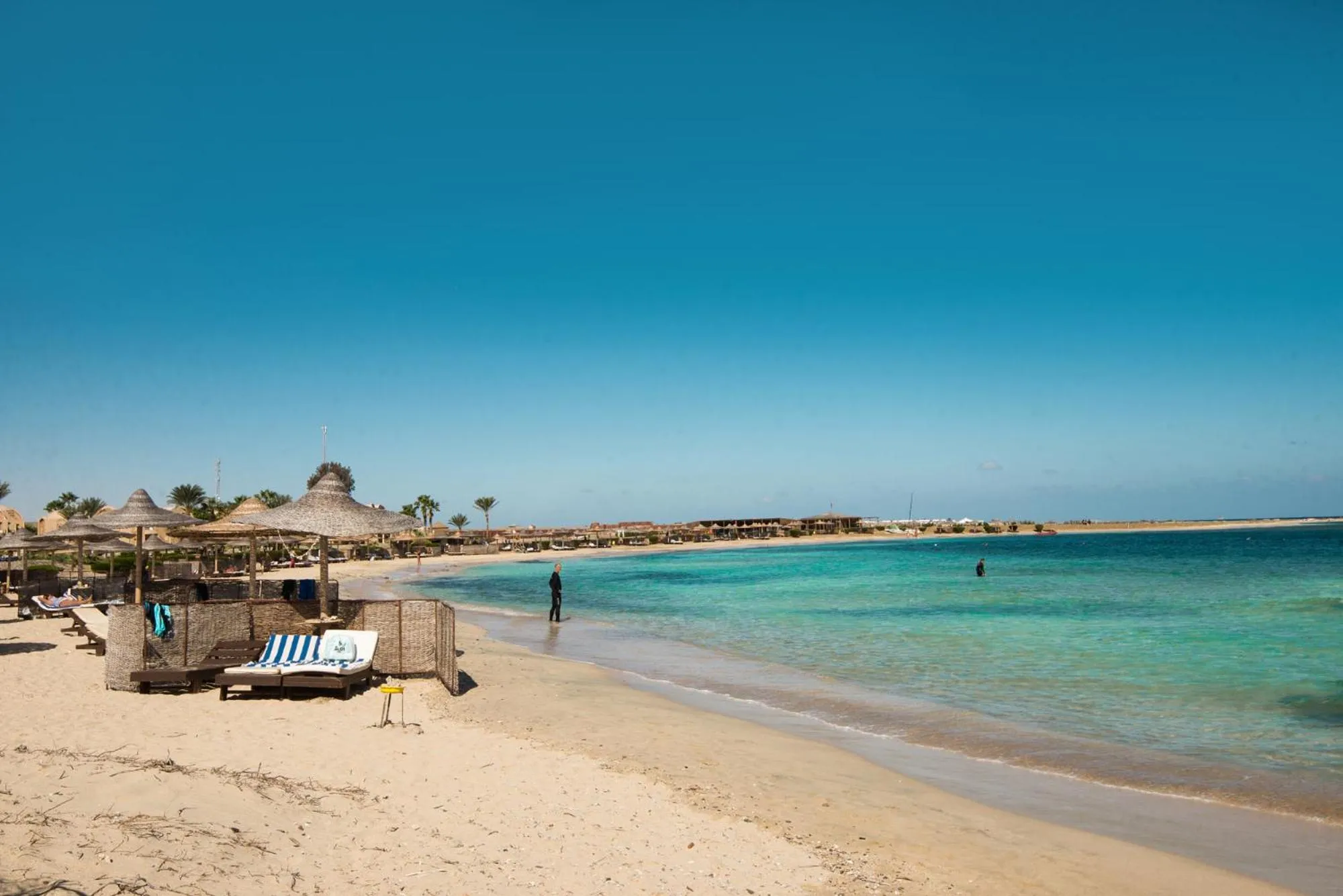 Beach in Shams Alam Beach Resort