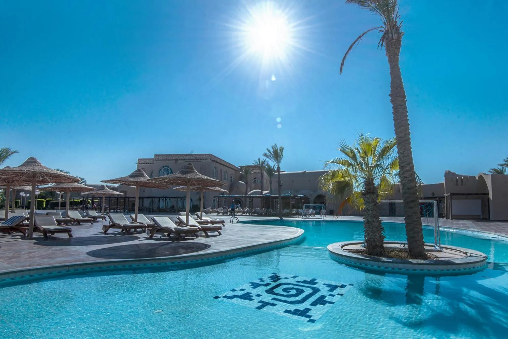 Swimming pool in Shams Alam Beach Resort