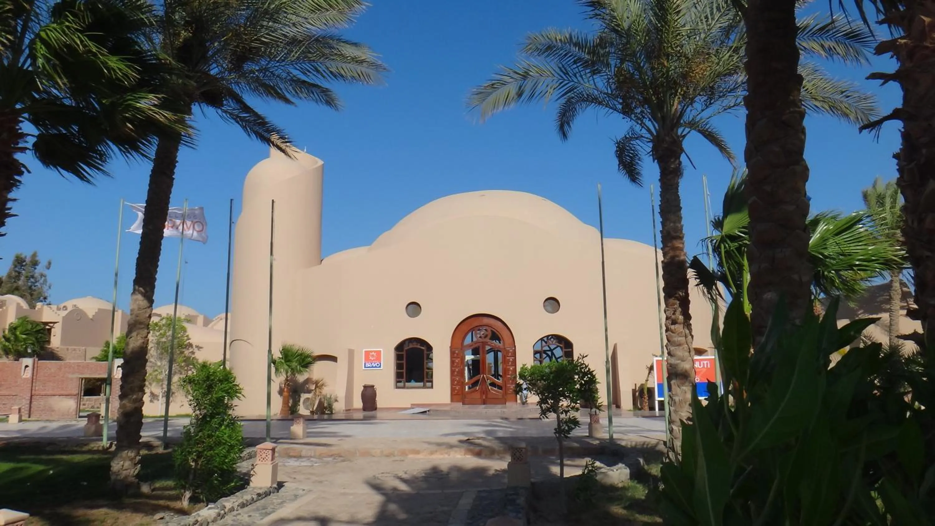 Property building in Shams Alam Beach Resort