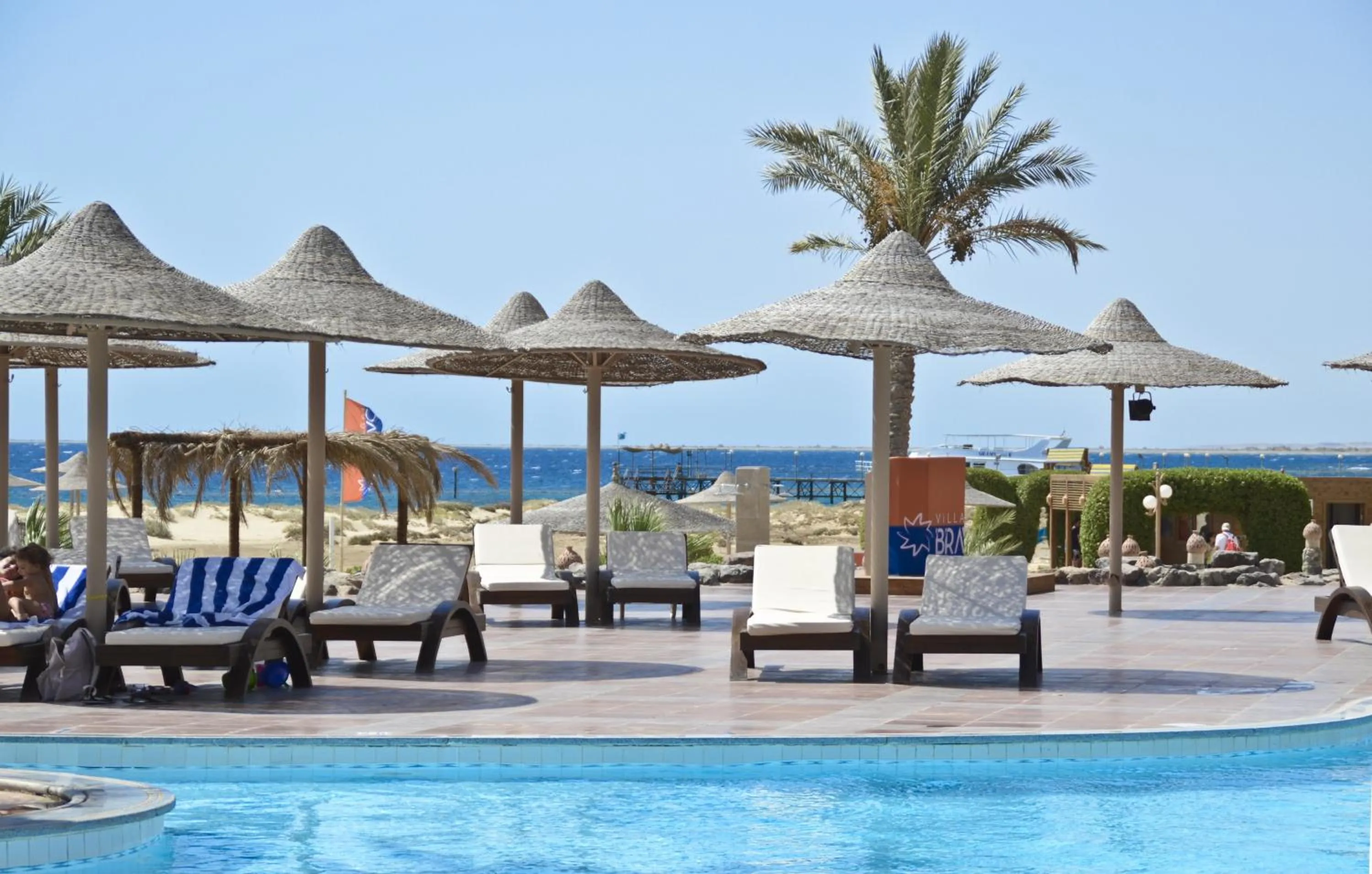 Balcony/Terrace in Shams Alam Beach Resort