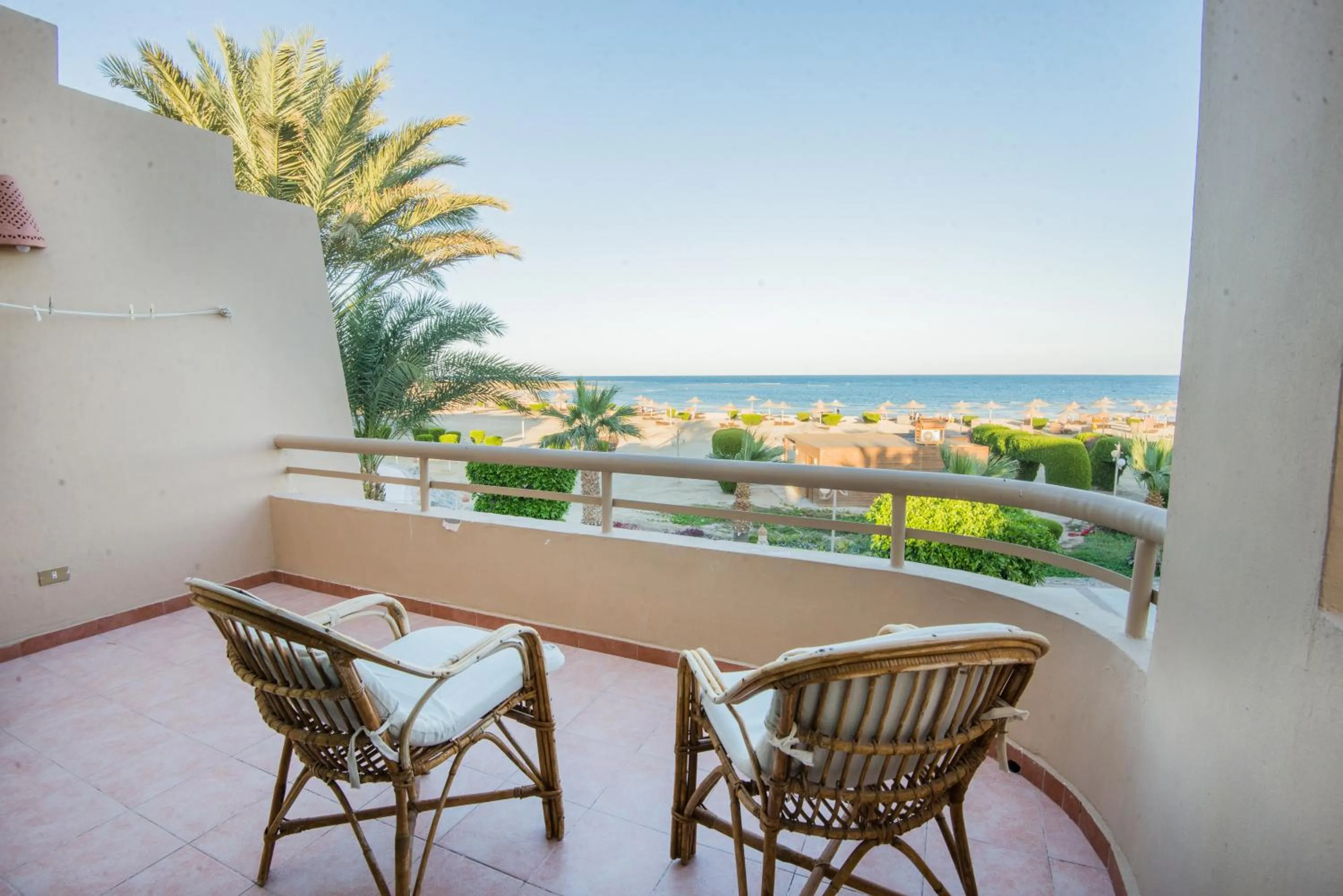 Balcony/Terrace in Shams Alam Beach Resort