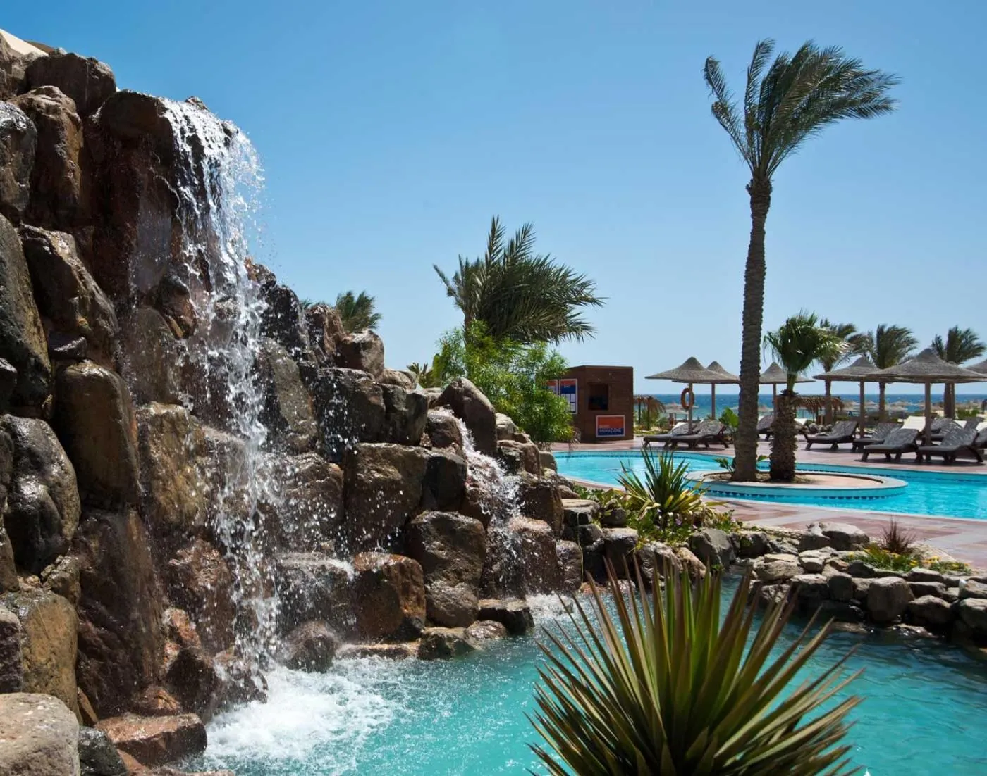 Swimming pool in Shams Alam Beach Resort