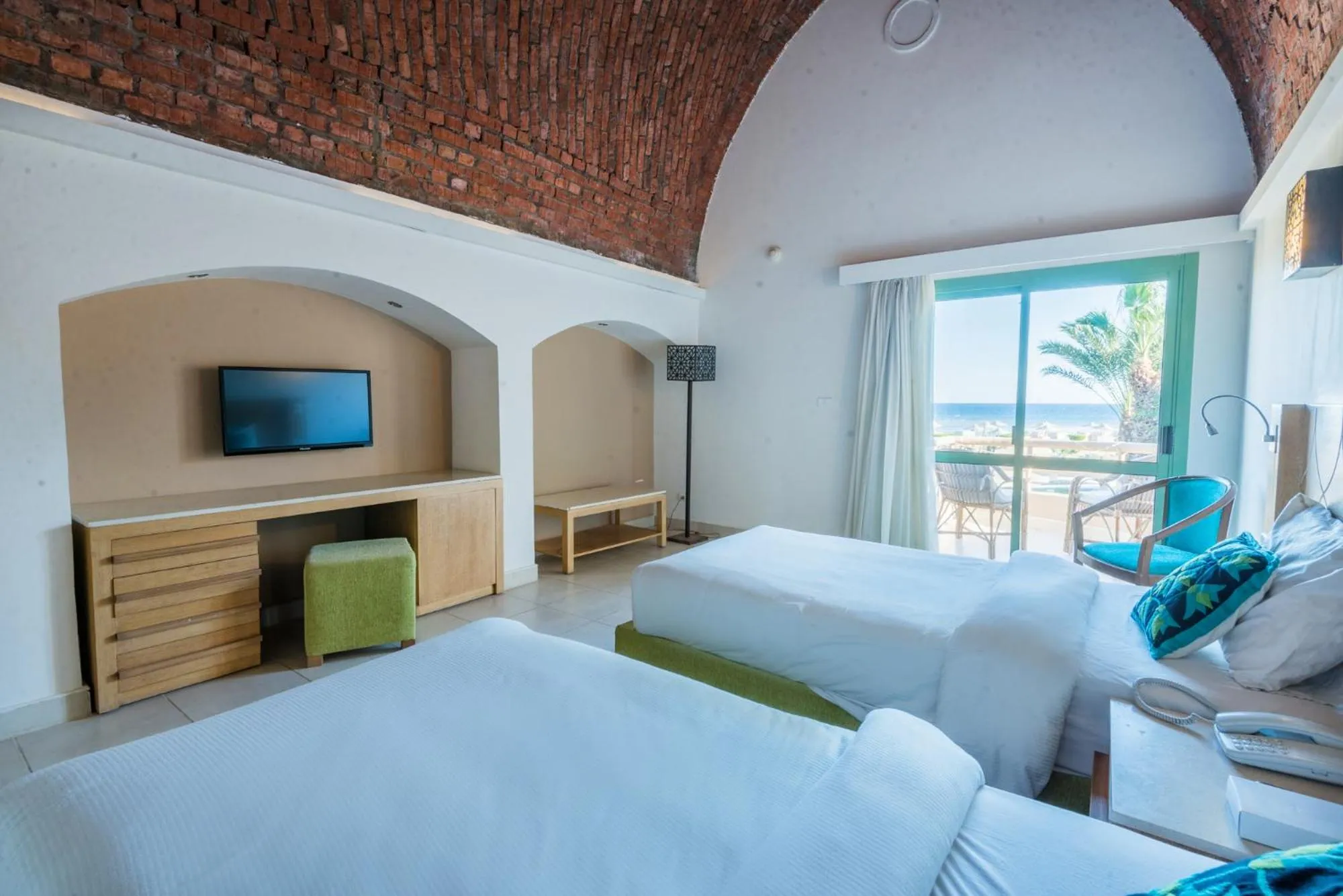TV and multimedia, Bed in Shams Alam Beach Resort