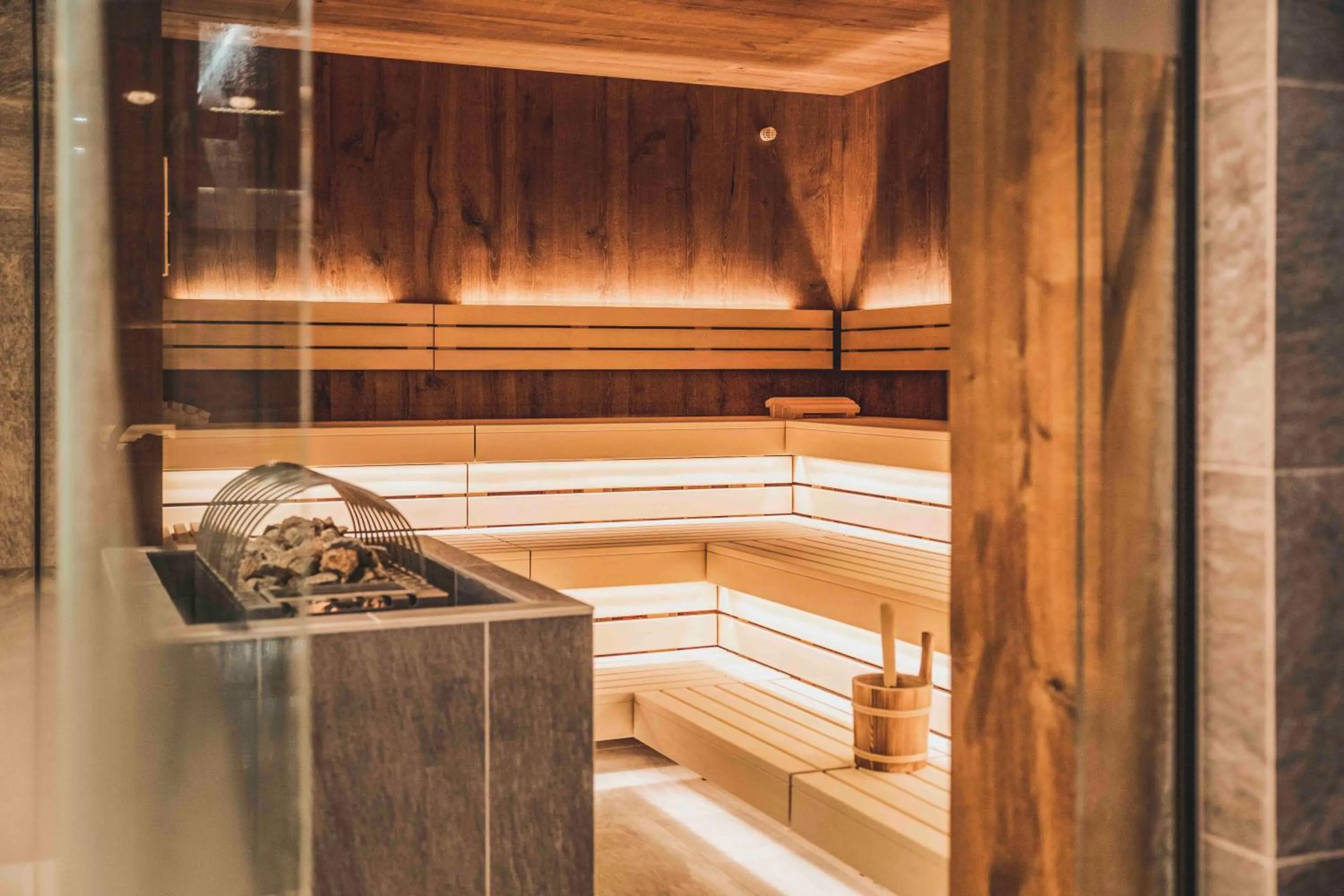 Spa and wellness centre/facilities in Bergresort Zugspitze Ehrwald by ALPS RESORTS