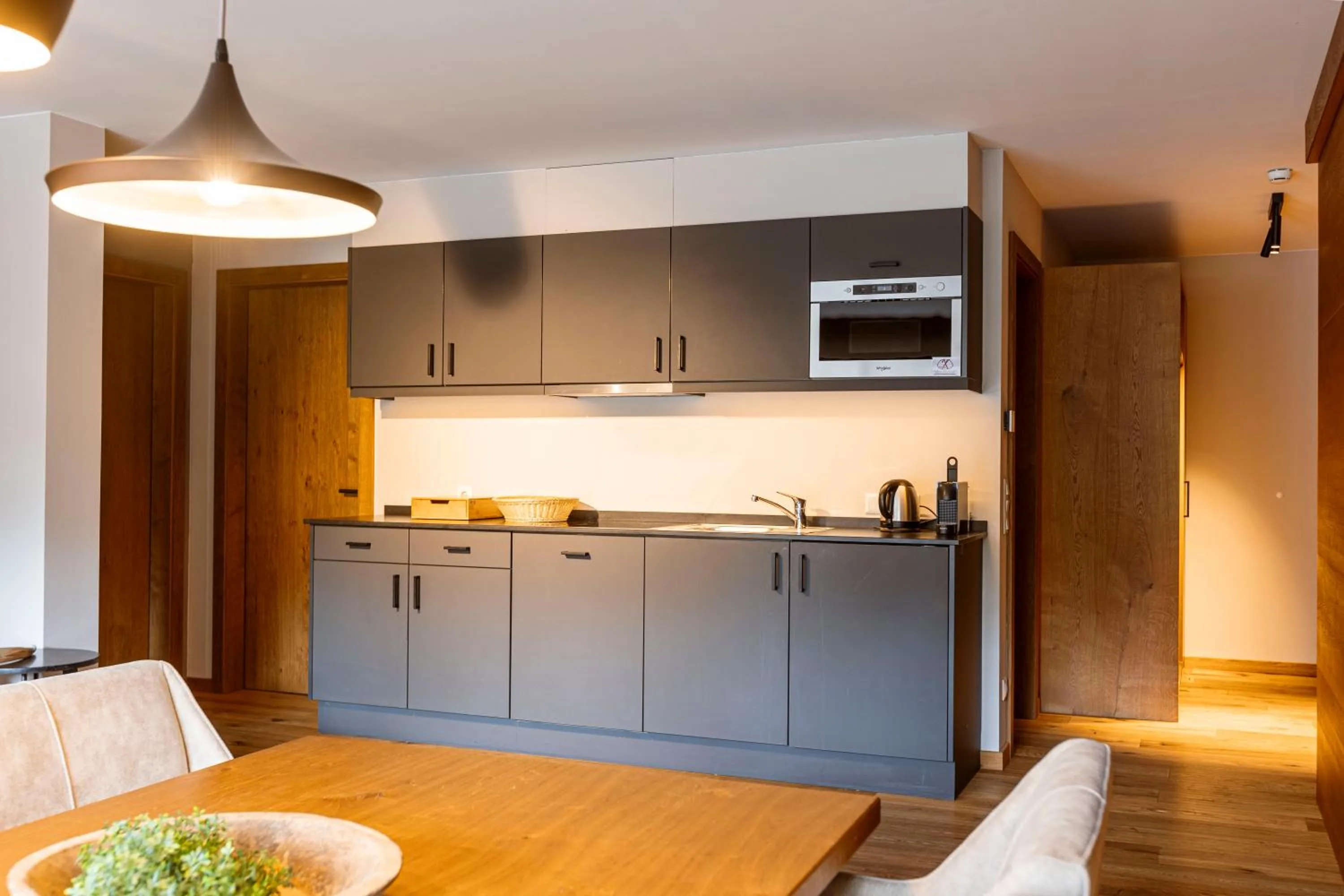 Kitchen or kitchenette in Bergresort Zugspitze Ehrwald by ALPS RESORTS