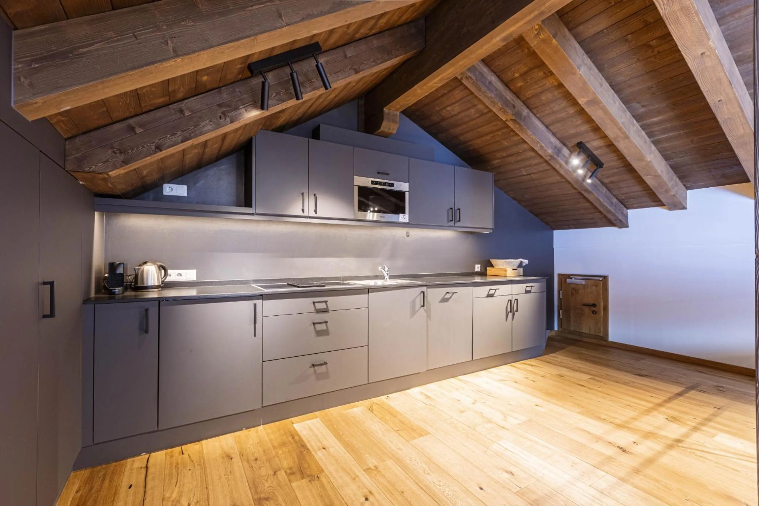 Kitchen or kitchenette in Bergresort Zugspitze Ehrwald by ALPS RESORTS
