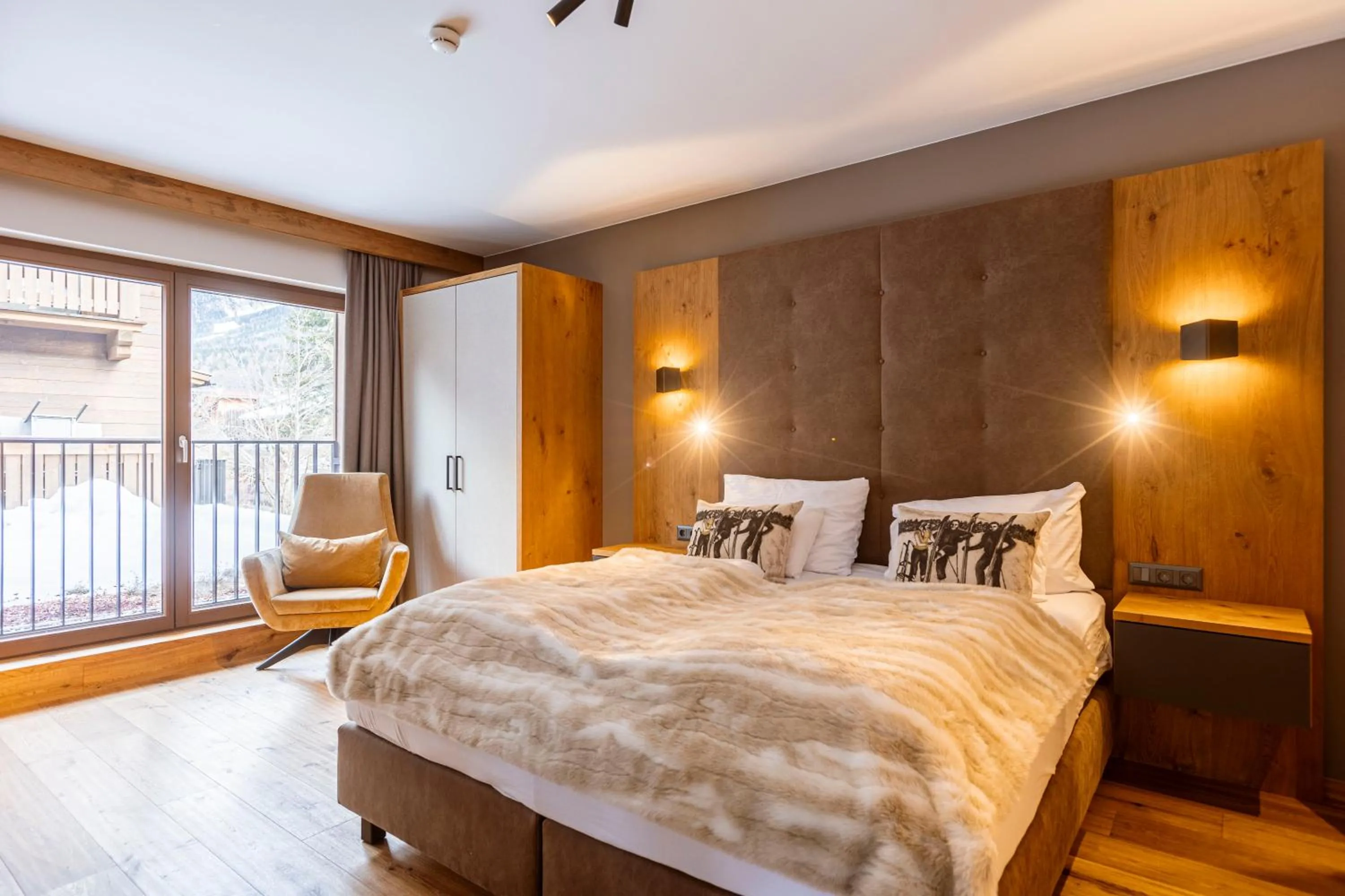 Bedroom, Bed in Bergresort Zugspitze Ehrwald by ALPS RESORTS