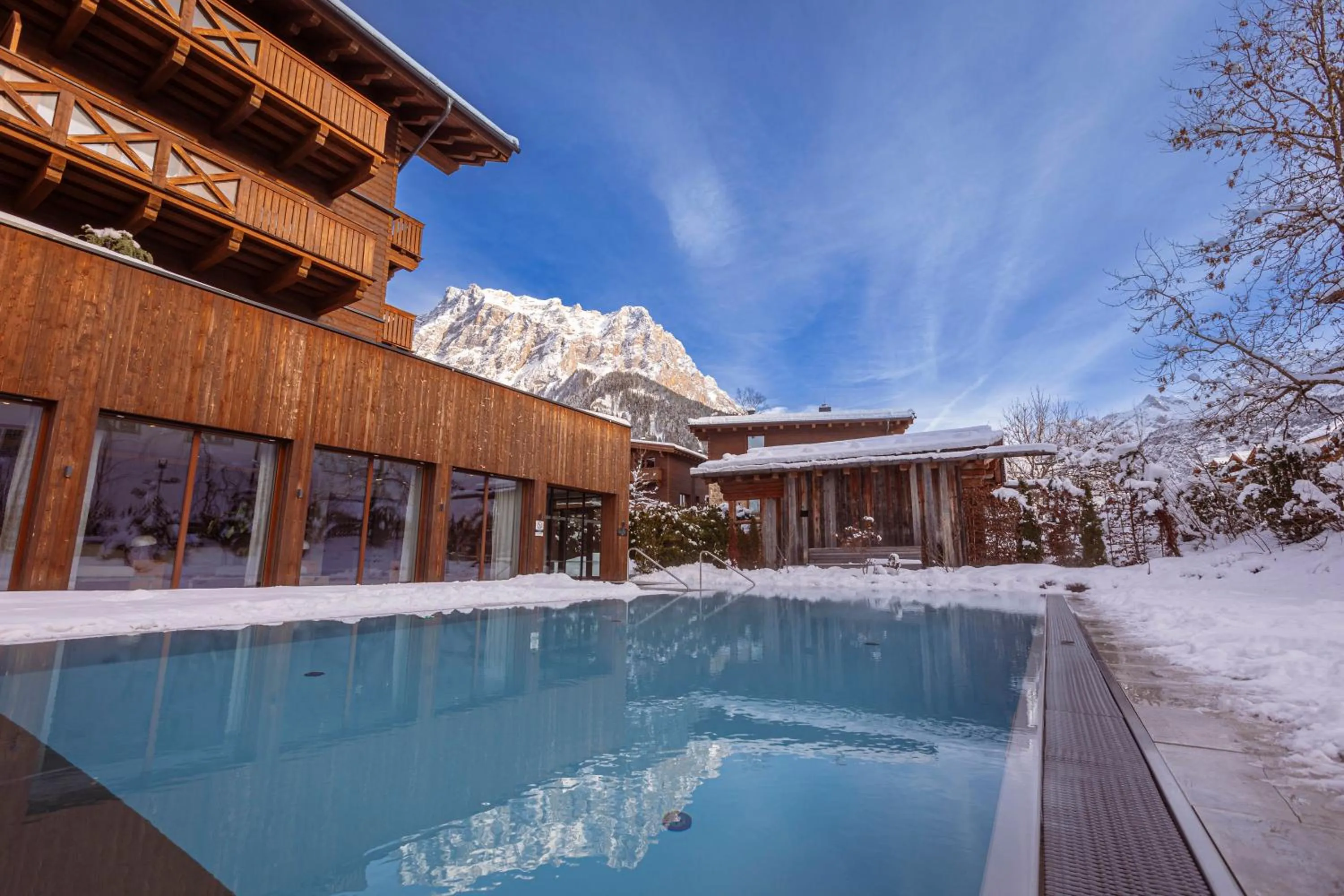 Property building in Bergresort Zugspitze Ehrwald by ALPS RESORTS