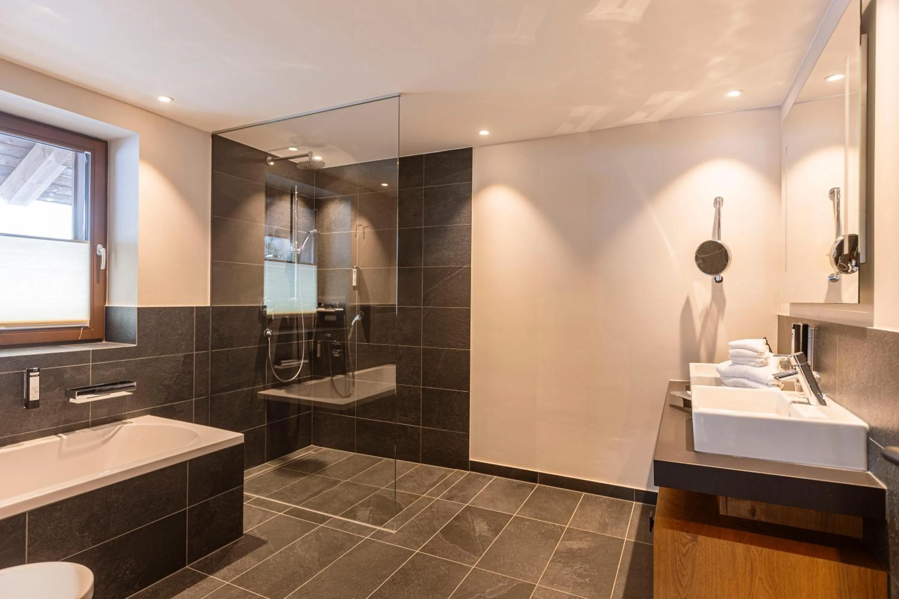 Bathroom in Bergresort Zugspitze Ehrwald by ALPS RESORTS