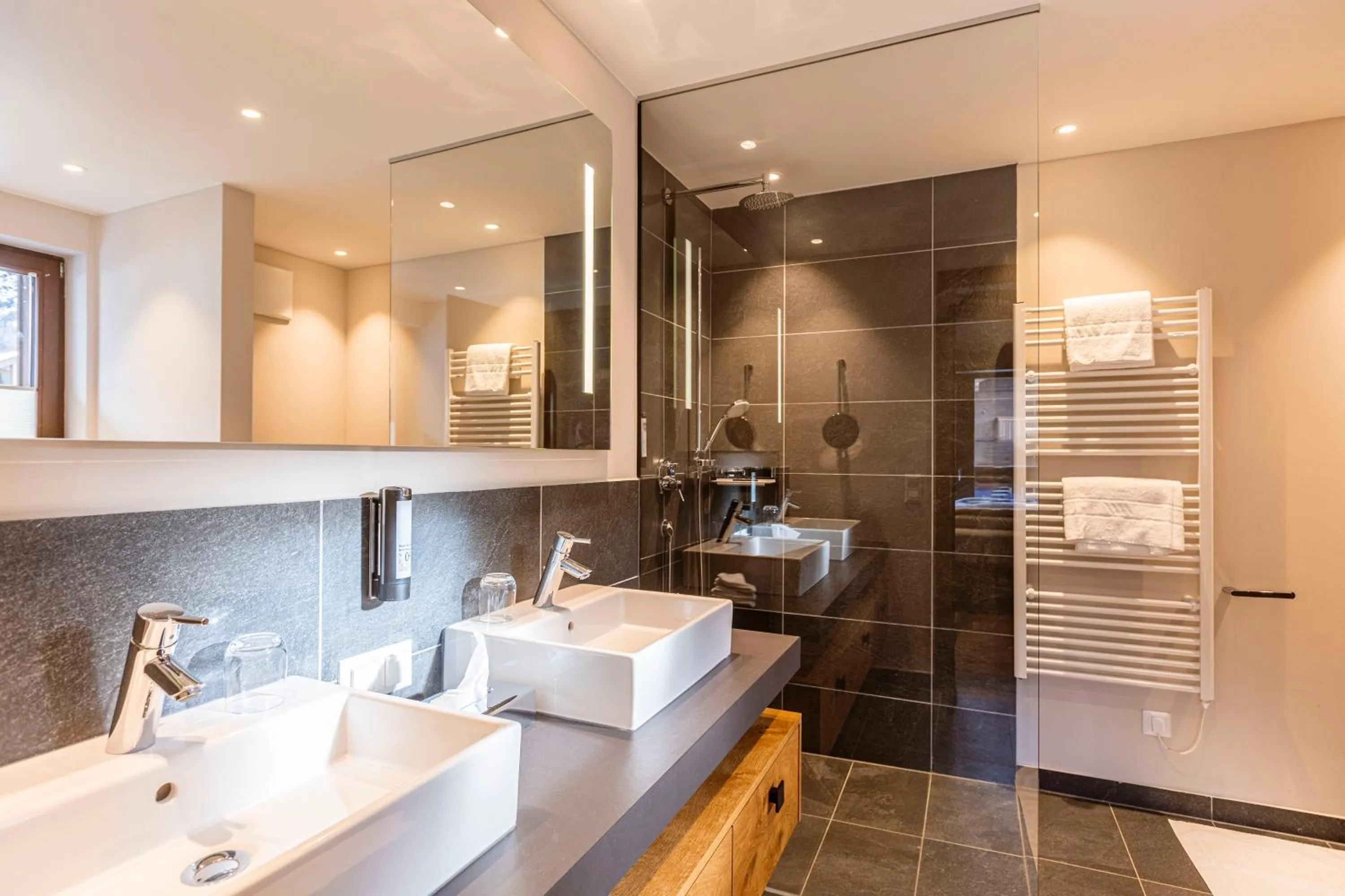 Bathroom in Bergresort Zugspitze Ehrwald by ALPS RESORTS