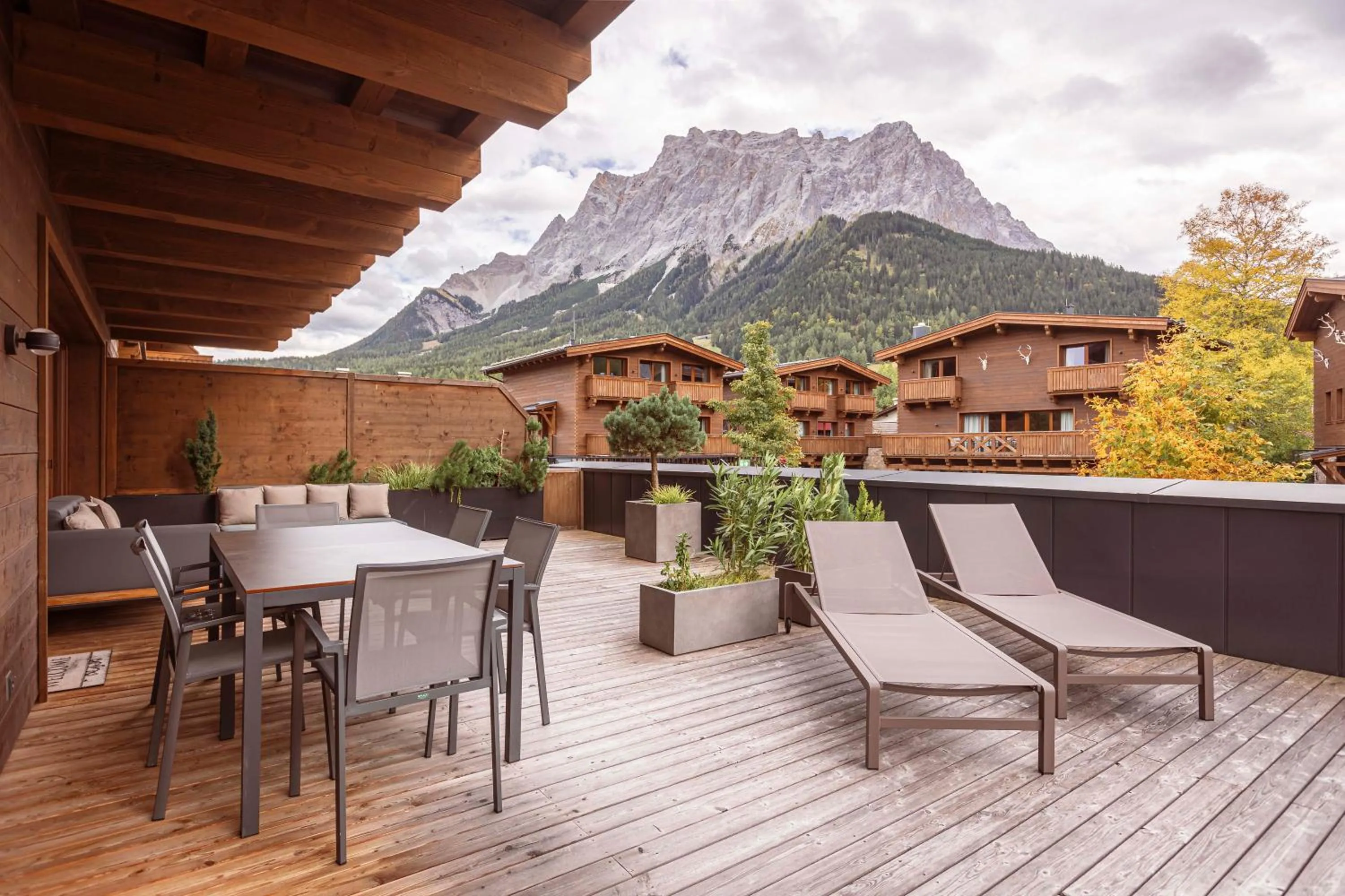 Balcony/Terrace in Bergresort Zugspitze Ehrwald by ALPS RESORTS