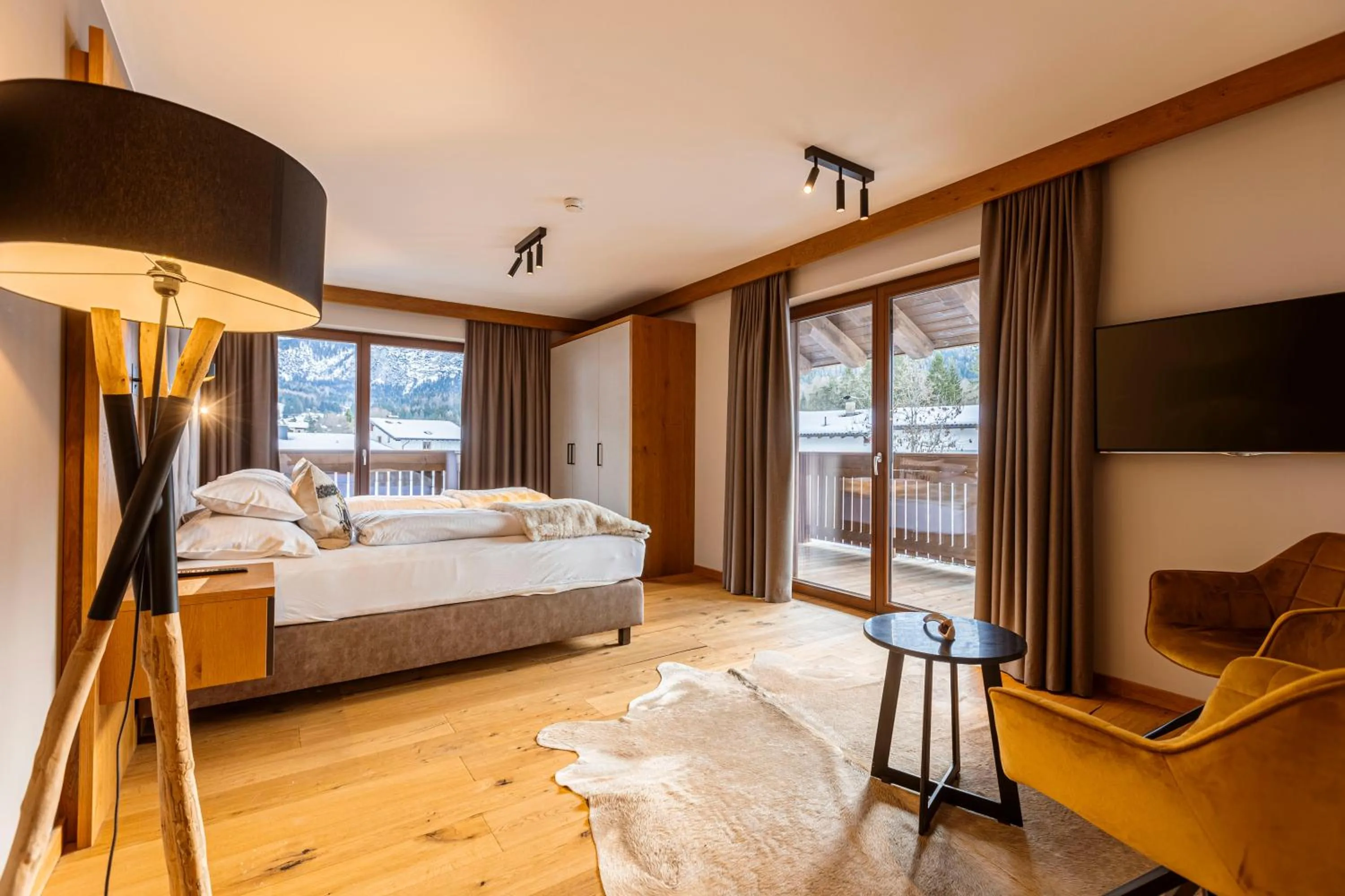 Bedroom, Bed in Bergresort Zugspitze Ehrwald by ALPS RESORTS