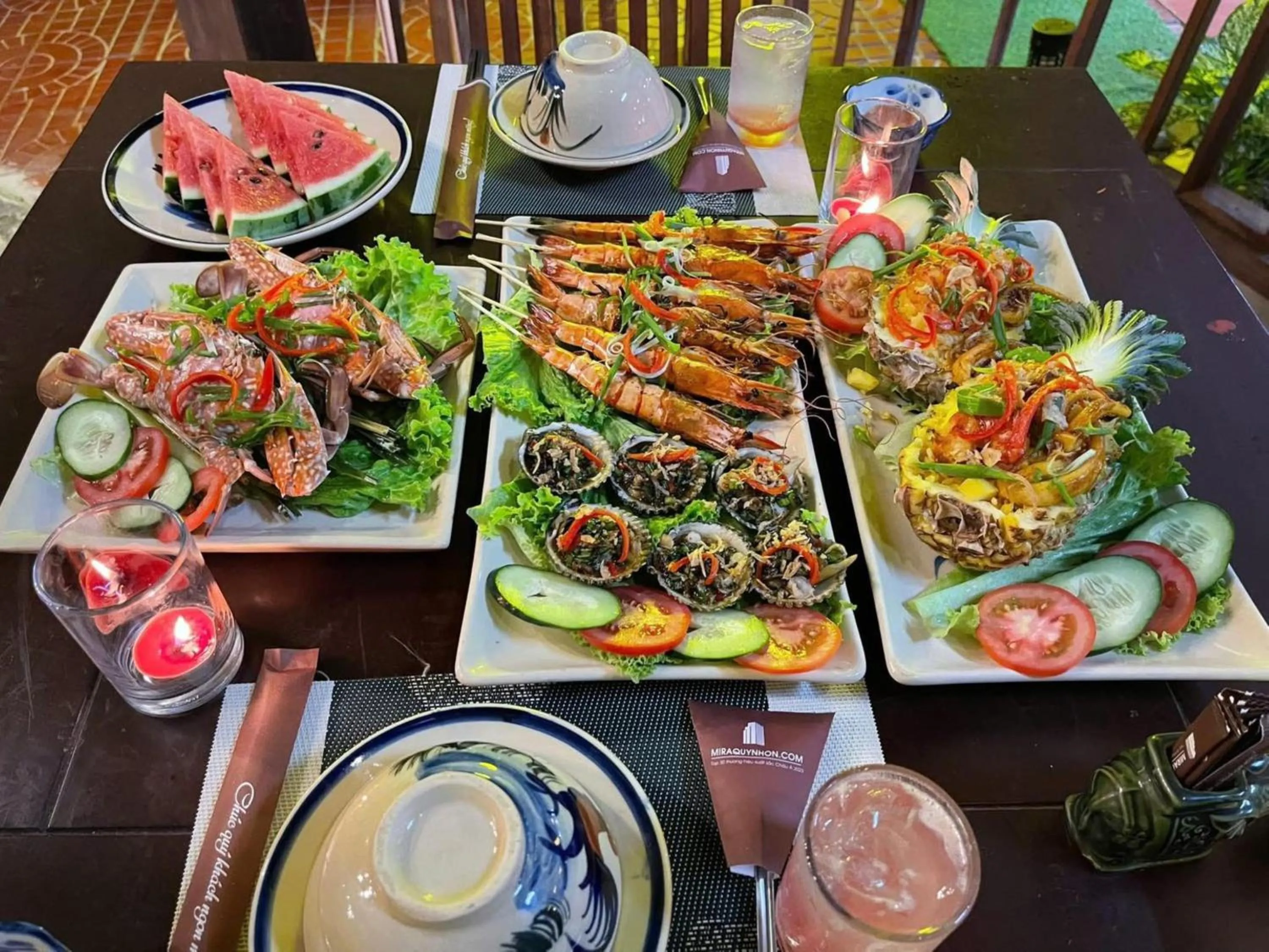 Food and drinks in Xavia Hotel Quy Nhơn