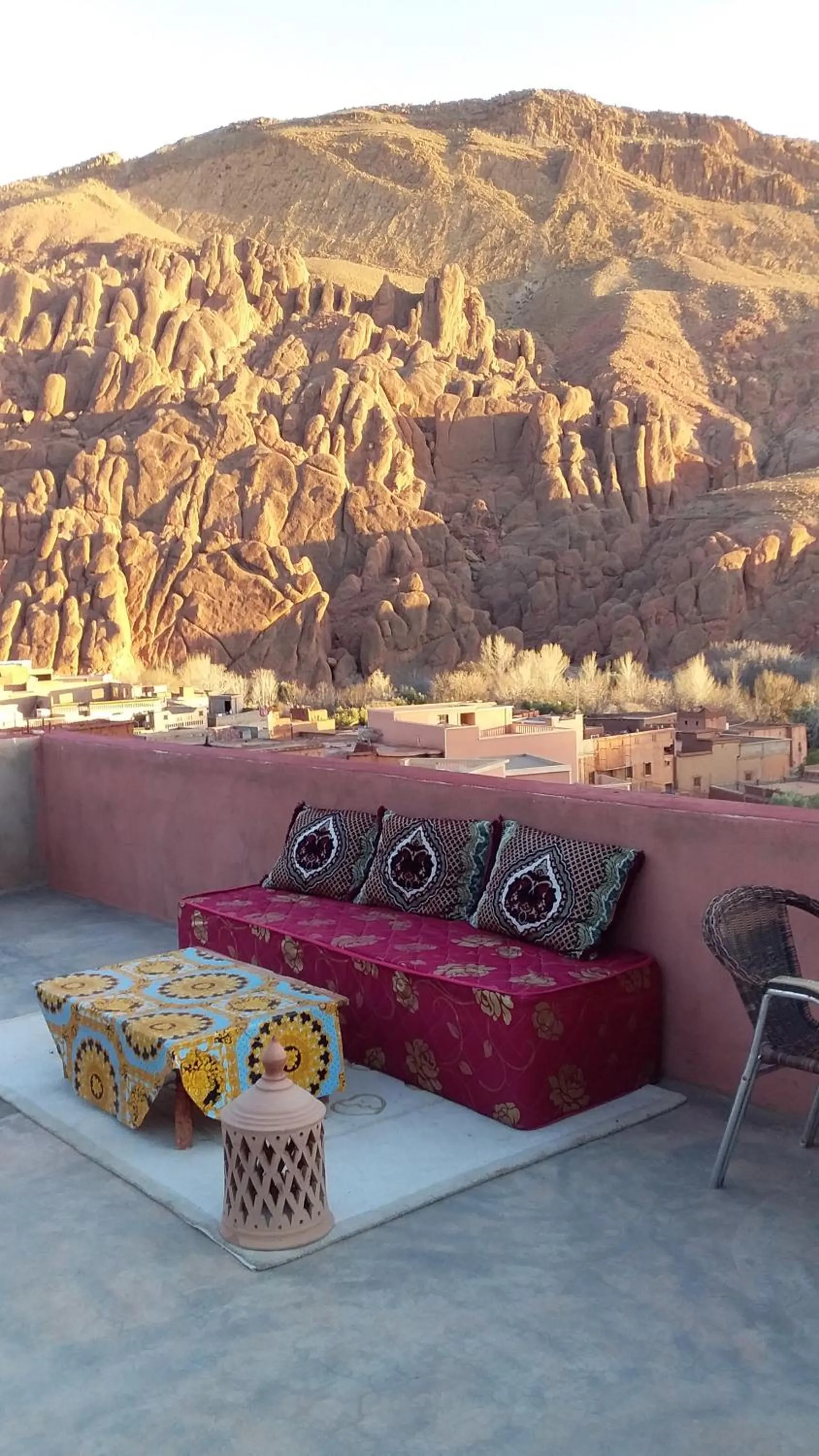 Balcony/Terrace in Maison D'hote Amazir DADES