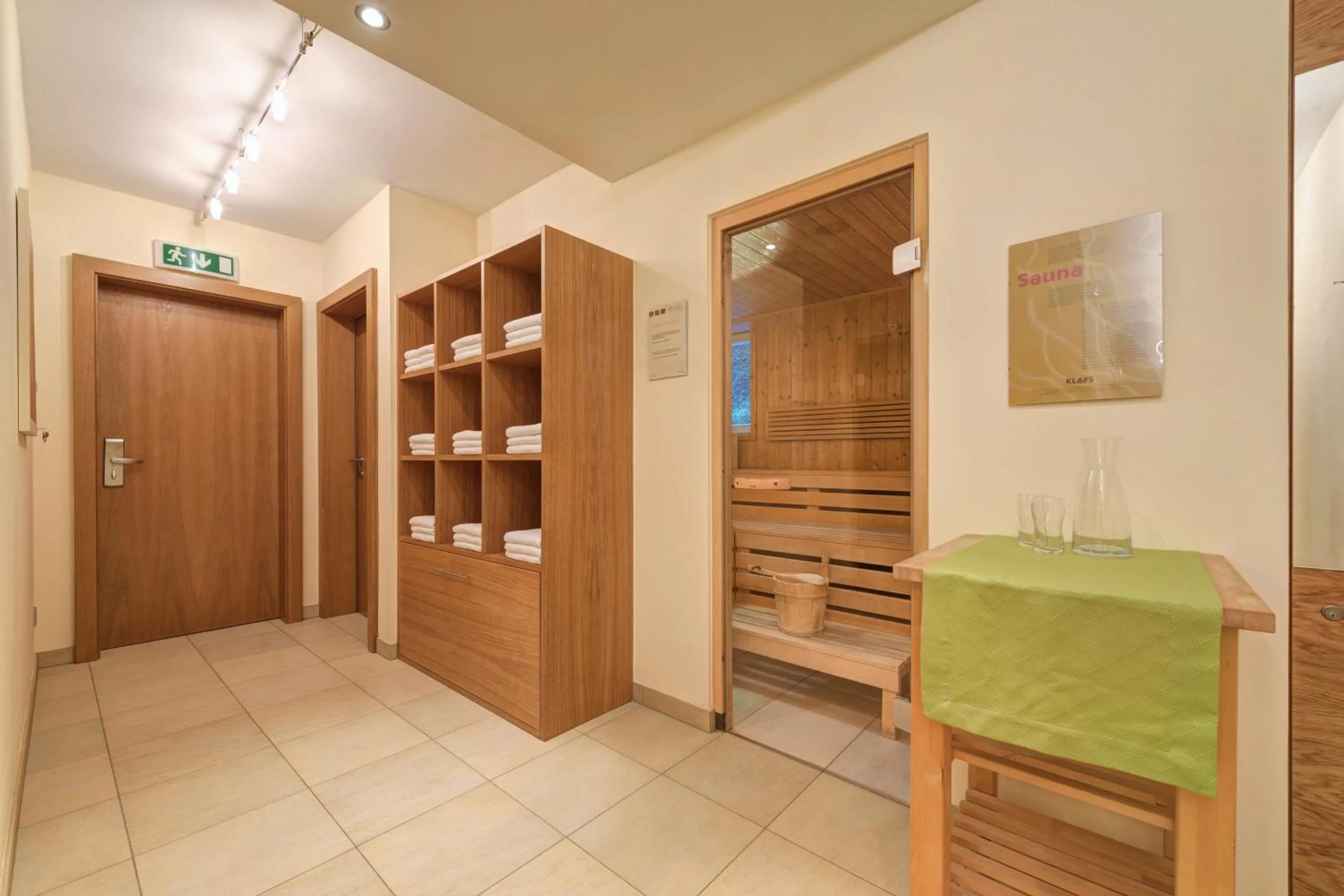 Sauna in Hotel Alpenland