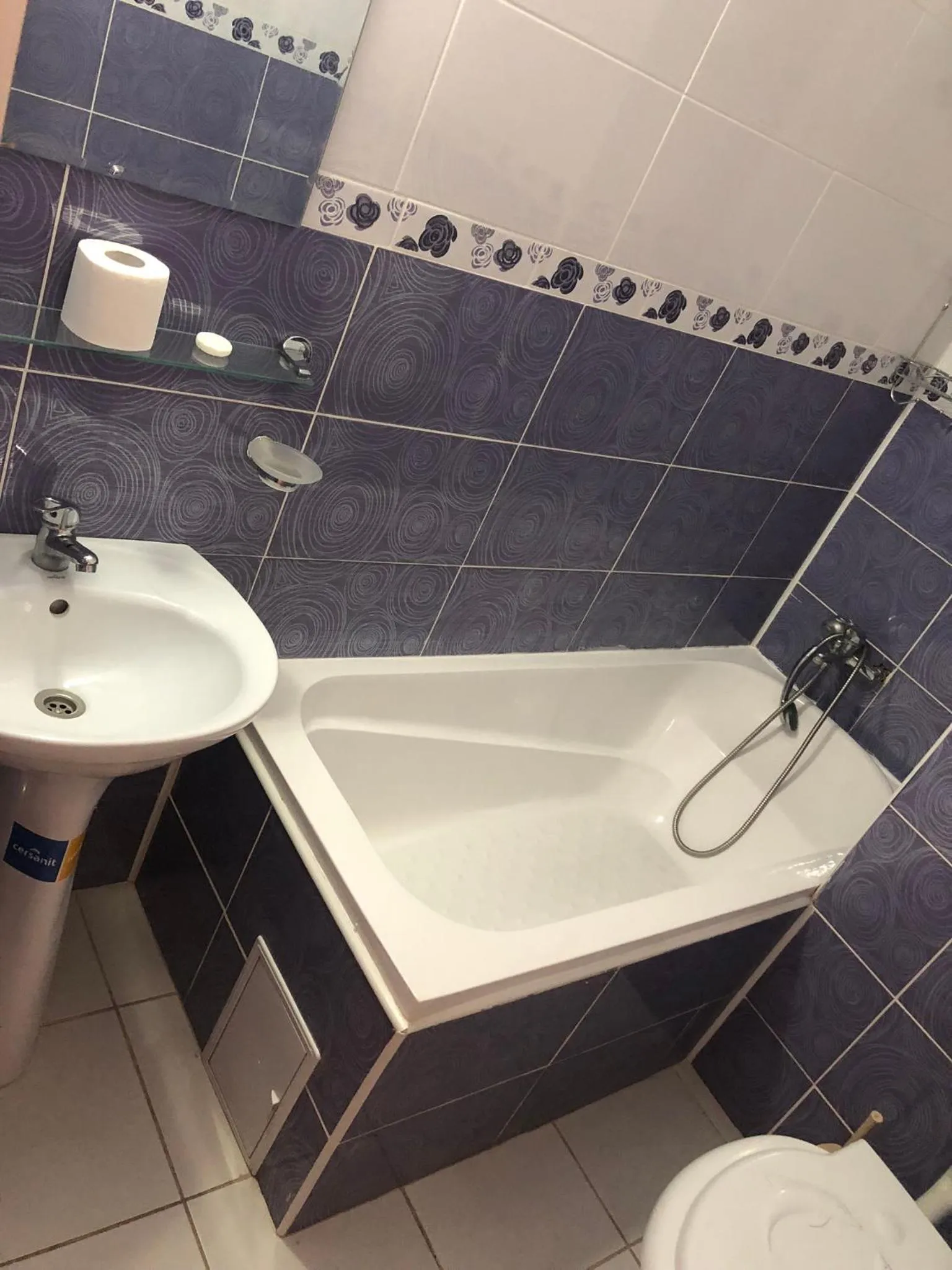 Toilet in Hotel Parc