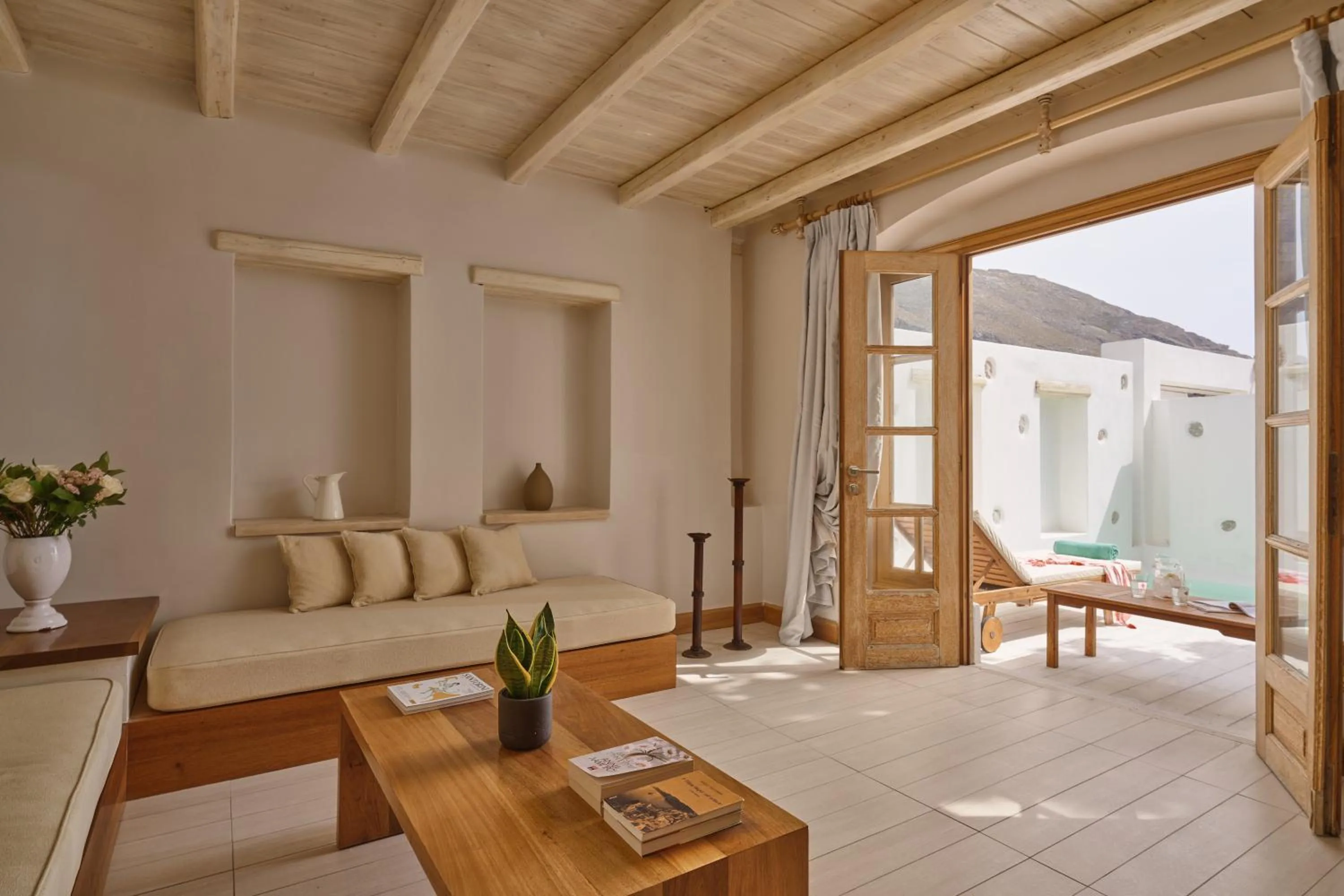 Living room in Meltemi Village Hotel