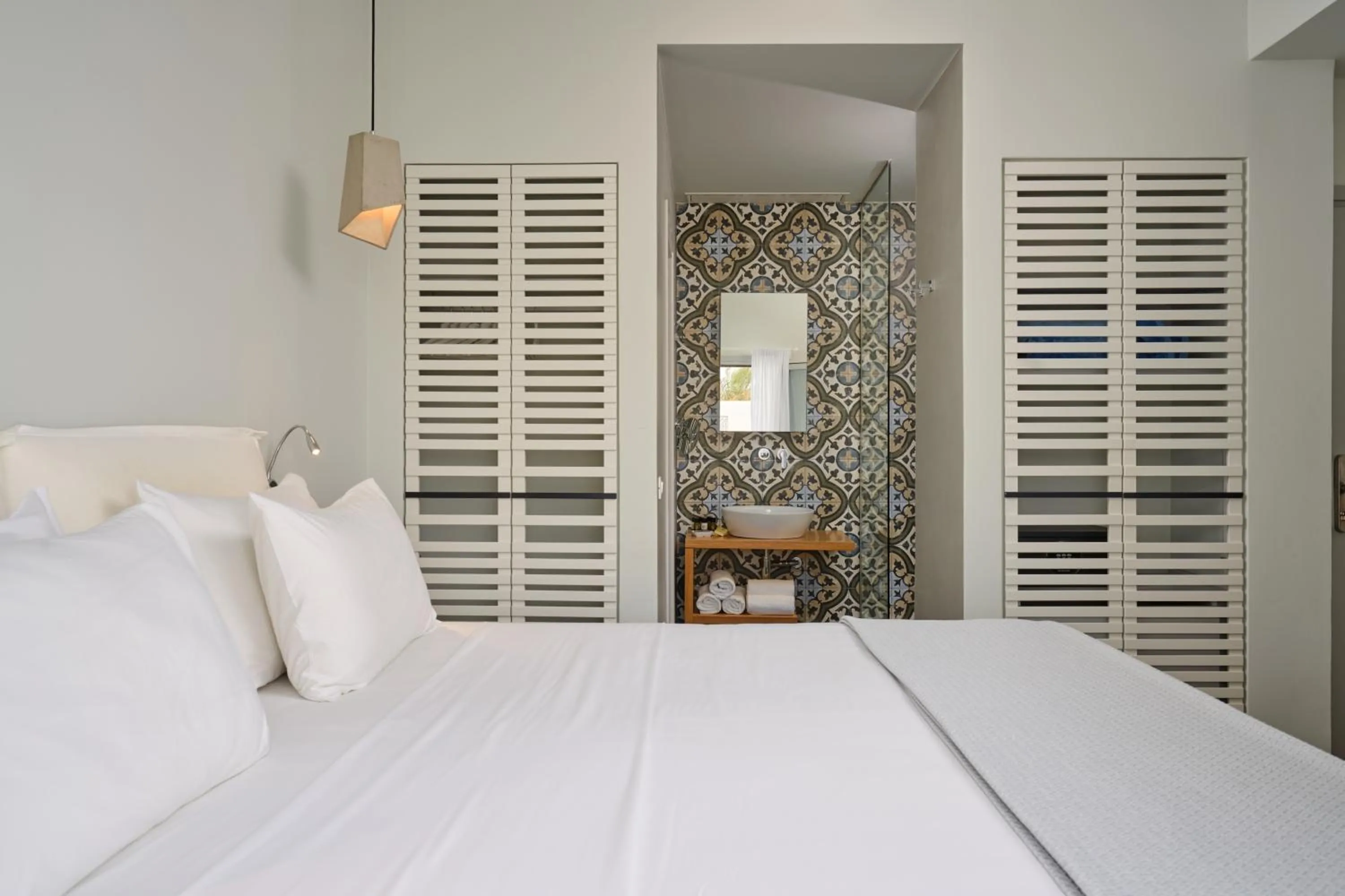 Bedroom, Bed in Meltemi Village Hotel